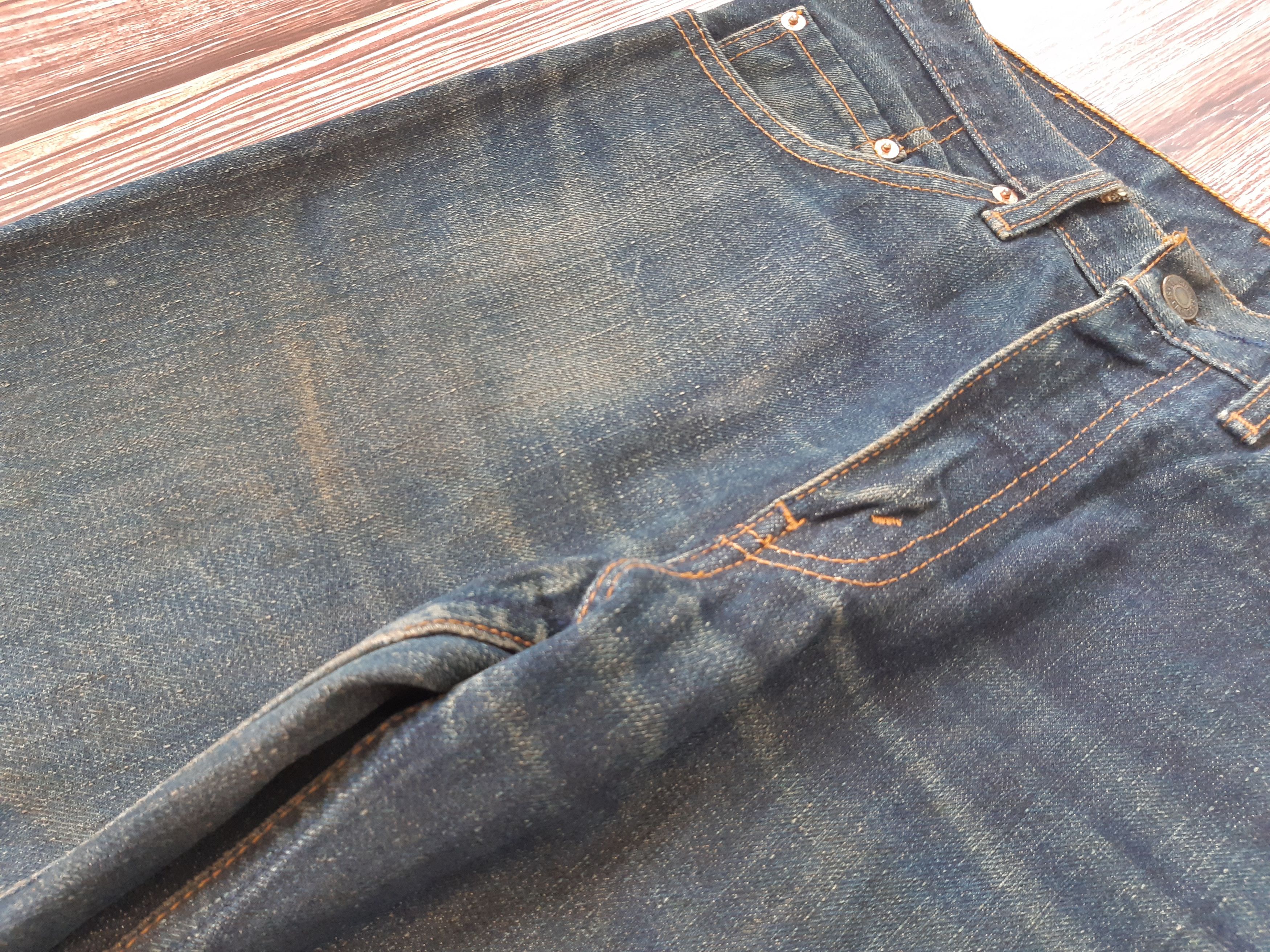Levi's Levis 517 Jeans Bootcut Distressed Vintage Size US 30 / EU 46 - 4 Thumbnail