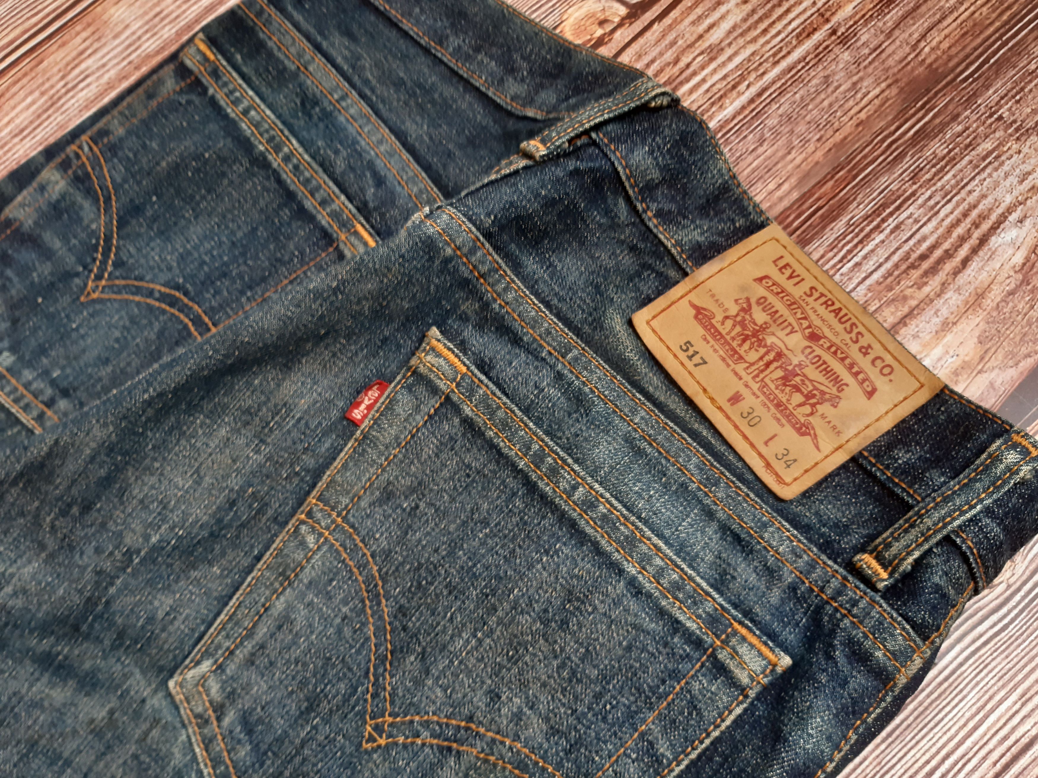 Levi's Levis 517 Jeans Bootcut Distressed Vintage Size US 30 / EU 46 - 8 Thumbnail