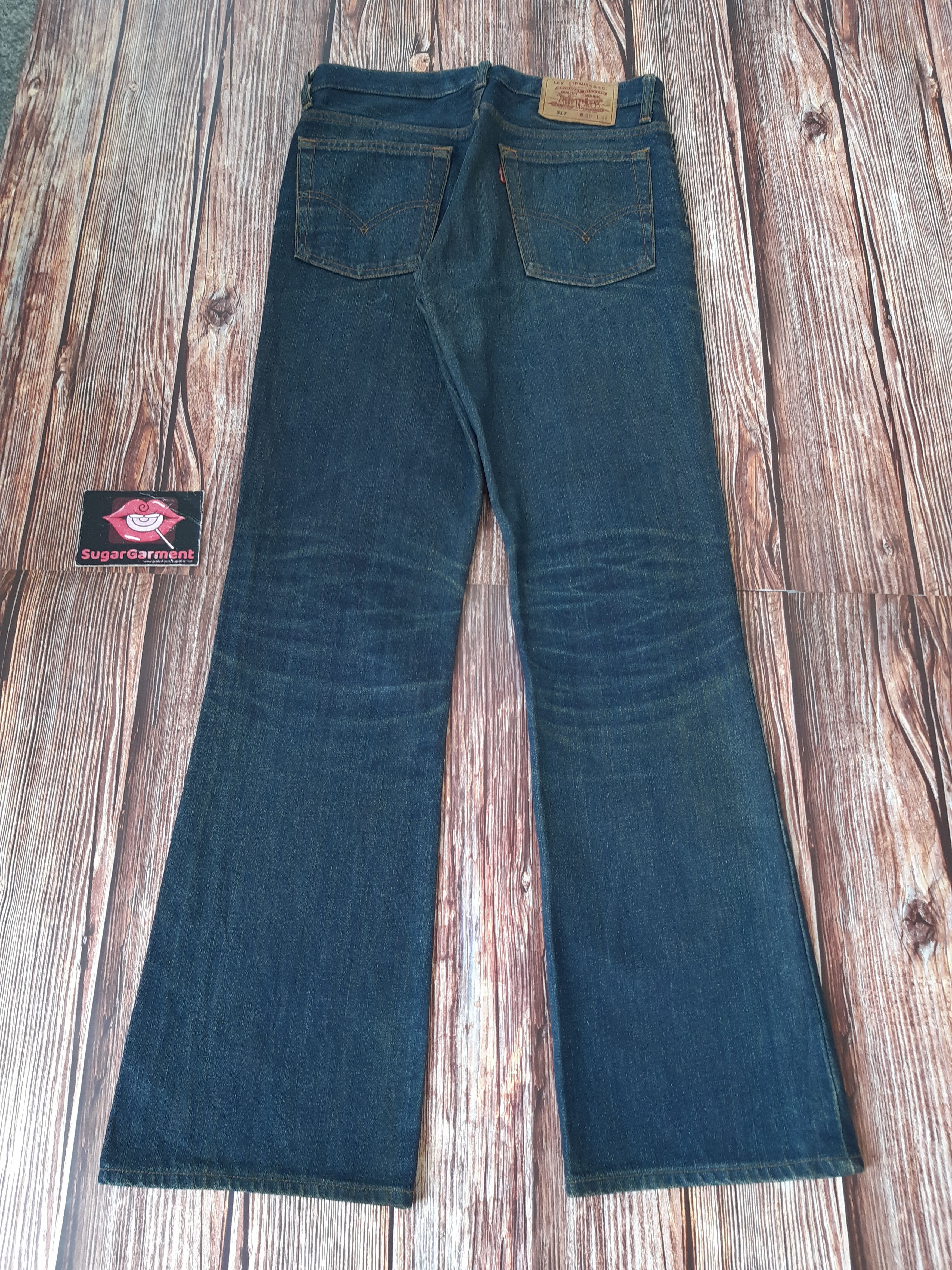 Levi's Levis 517 Jeans Bootcut Distressed Vintage Size US 30 / EU 46 - 7 Thumbnail