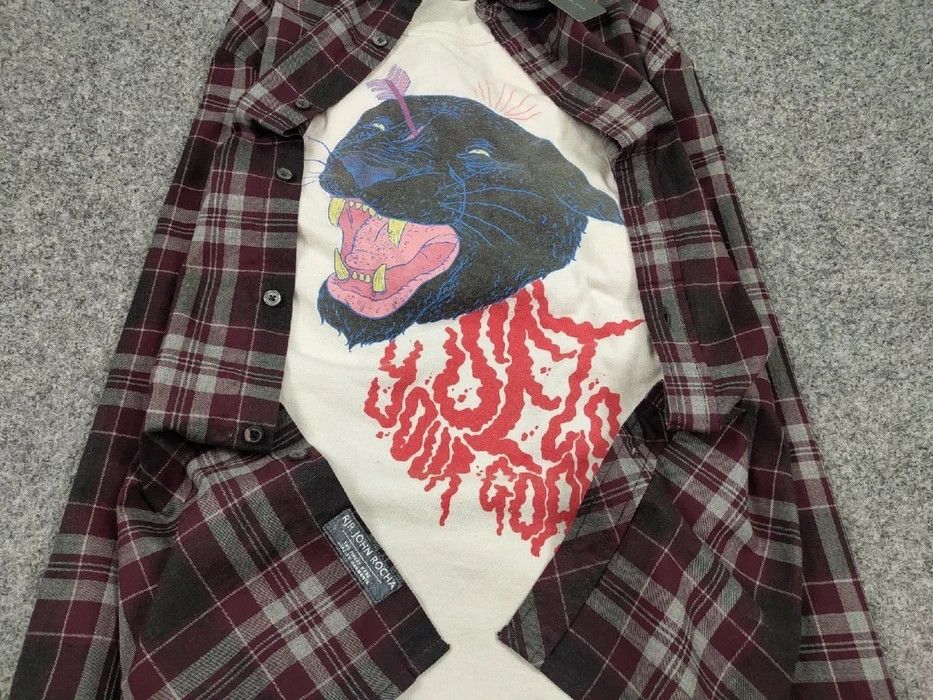 Flannel Vintage Flannel Shirt Travis Scott Style Size US M / EU 48-50 / 2 - 6 Thumbnail
