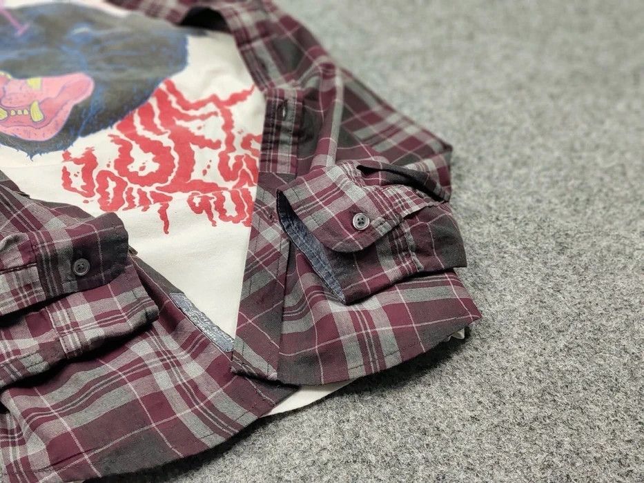 Flannel Vintage Flannel Shirt Travis Scott Style Size US M / EU 48-50 / 2 - 8 Thumbnail