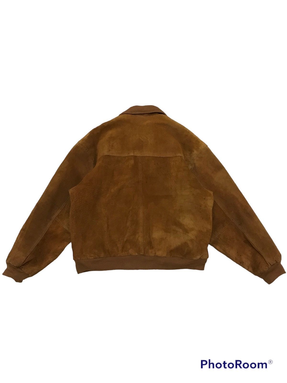 Japanese Brand × Vintage Vintage Alluring Body Bomber Leather Jacket Size US L / EU 52-54 / 3 - 8 Thumbnail