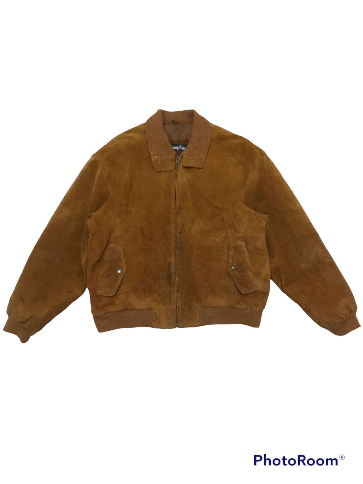 Japanese Brand × Vintage Vintage Alluring Body Bomber Leather Jacket Size US L / EU 52-54 / 3 - 1 Thumbnail