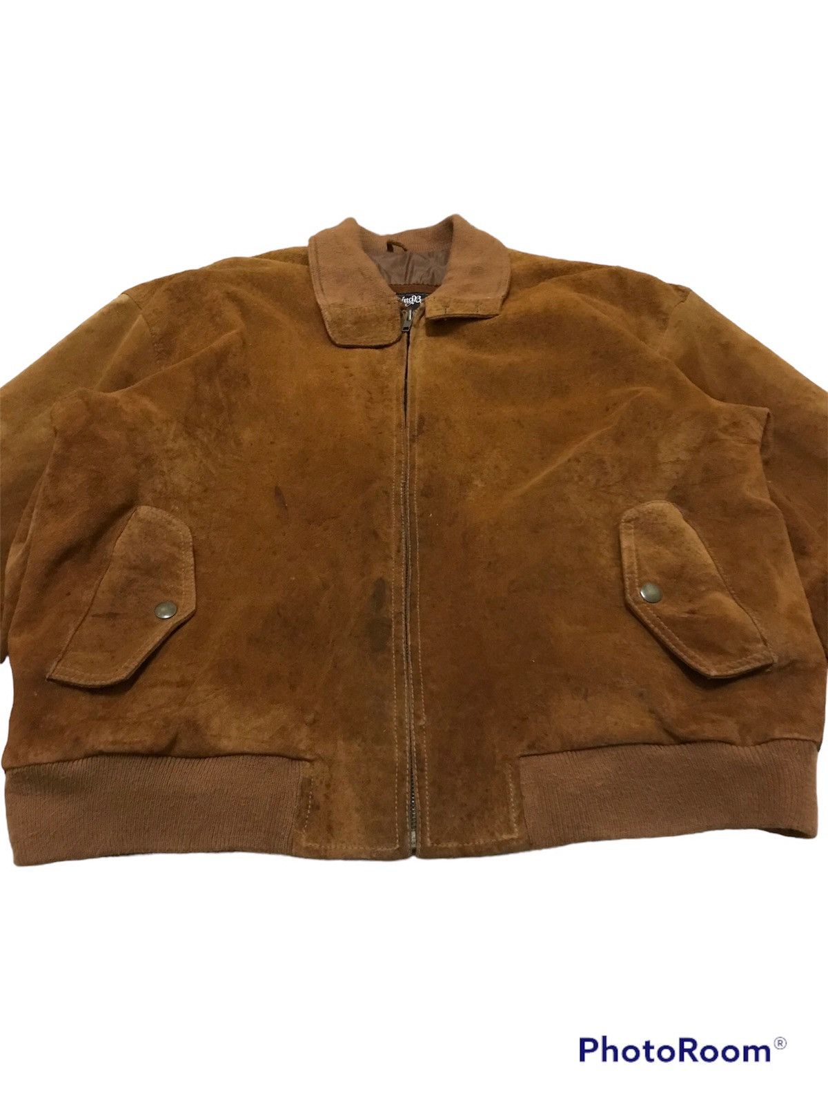 Japanese Brand × Vintage Vintage Alluring Body Bomber Leather Jacket Size US L / EU 52-54 / 3 - 2 Thumbnail