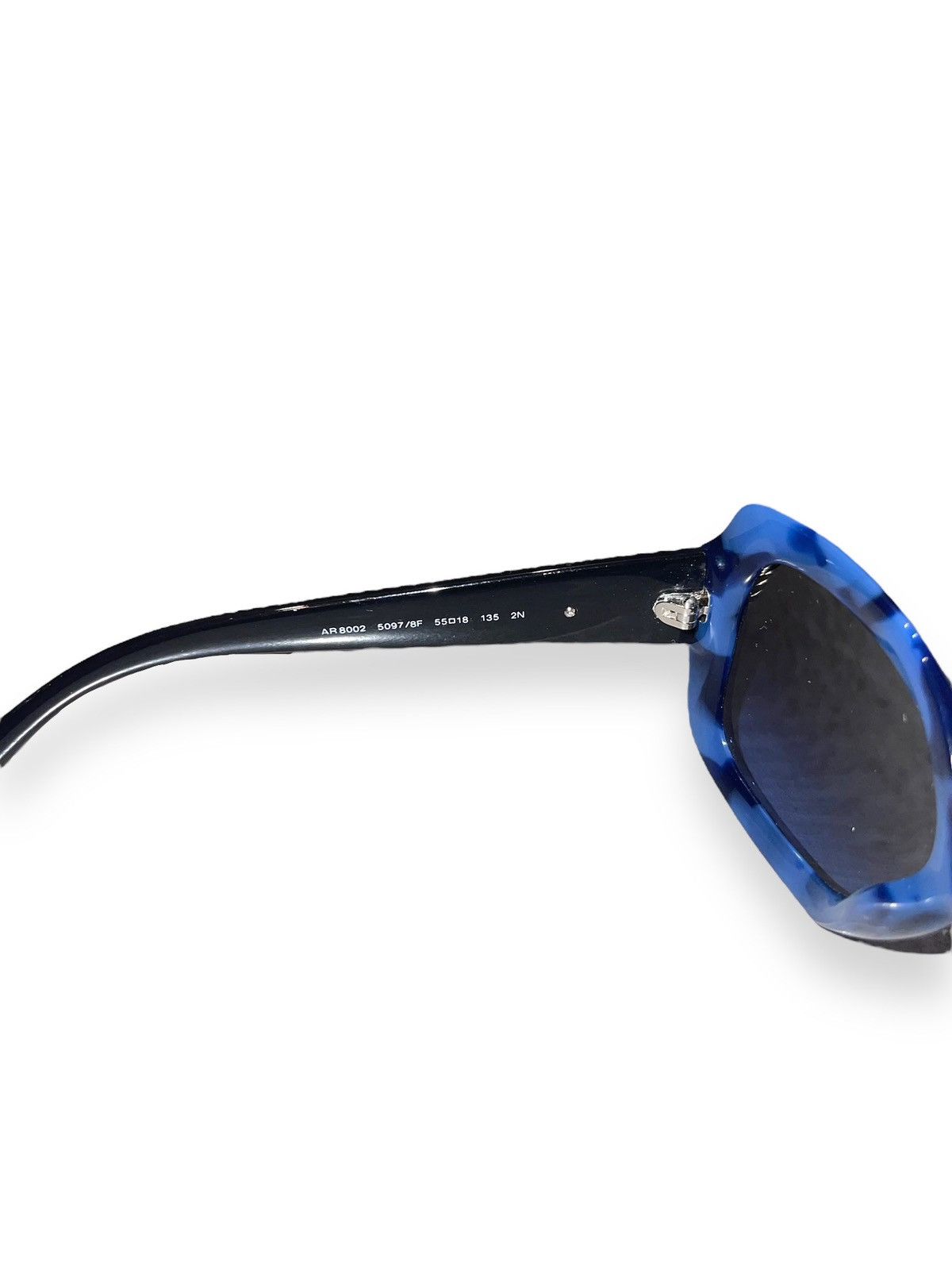 Armani × Emporio Armani × Giorgio Armani Giorgio Armani AR8002 5097/8F Black Blue Sky Sunglasses Size ONE SIZE - 11 Thumbnail