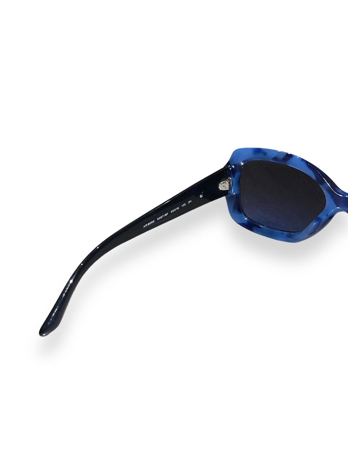 Armani × Emporio Armani × Giorgio Armani Giorgio Armani AR8002 5097/8F Black Blue Sky Sunglasses Size ONE SIZE - 10 Thumbnail