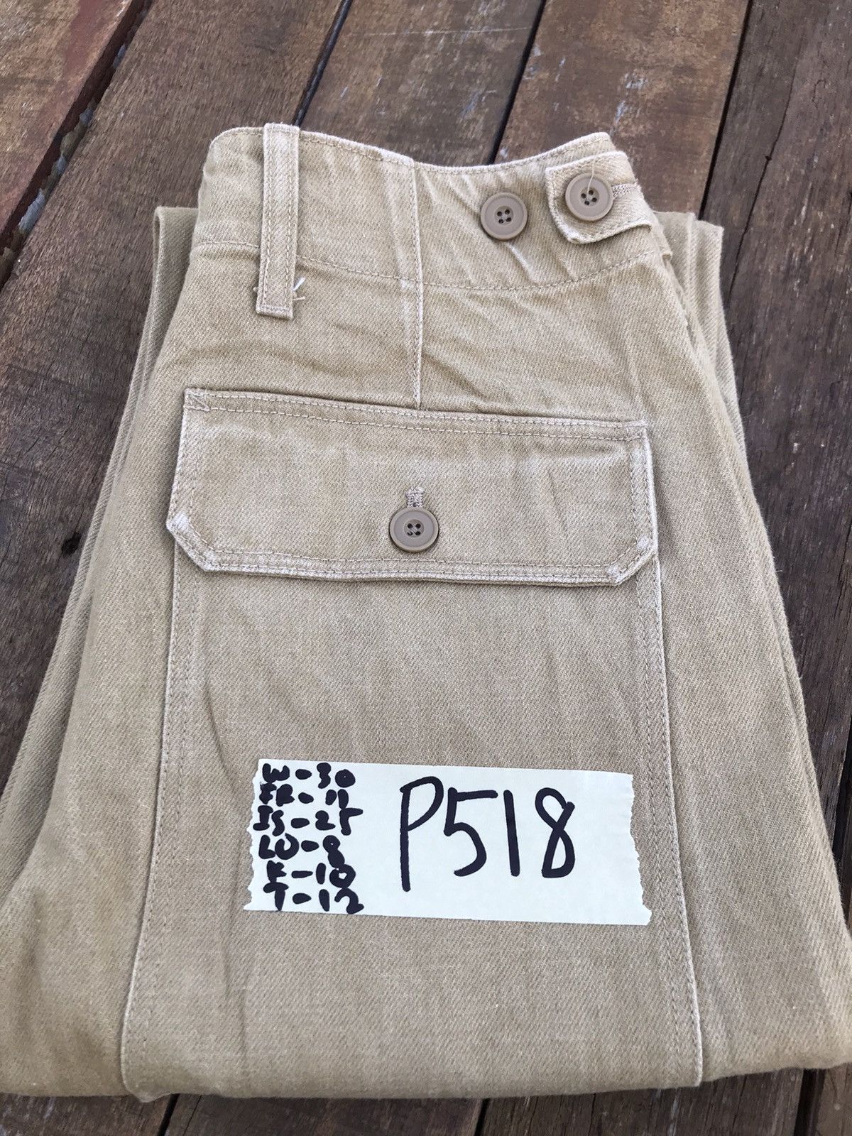Christophe Lemaire × Uniqlo CL x Uniqlo Fatigue Baker duck Pants Size US 30 / EU 46 - 25 Thumbnail