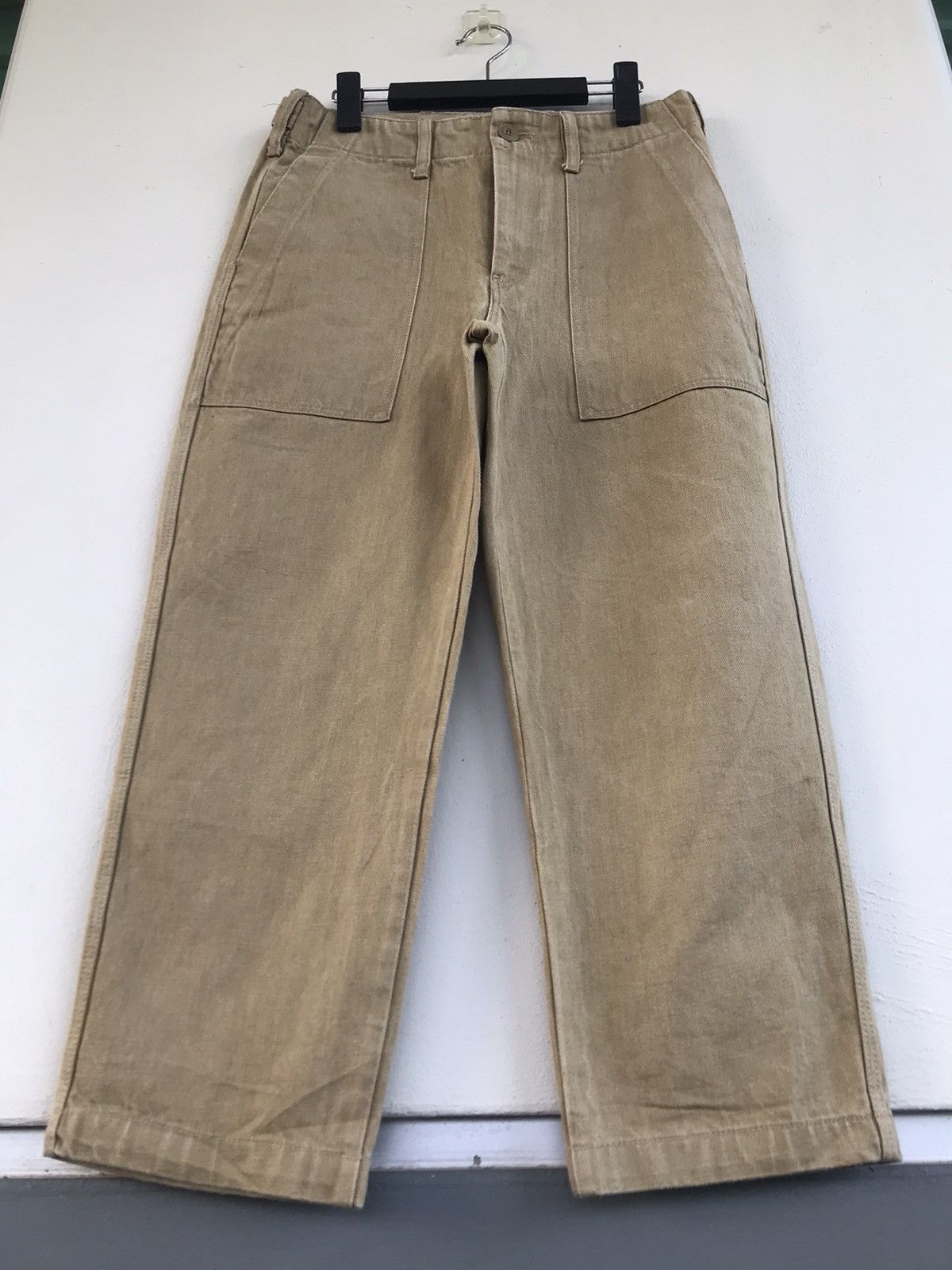 Christophe Lemaire × Uniqlo CL x Uniqlo Fatigue Baker duck Pants Size US 30 / EU 46 - 4 Thumbnail