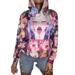 Pink on sale hentai hoodie