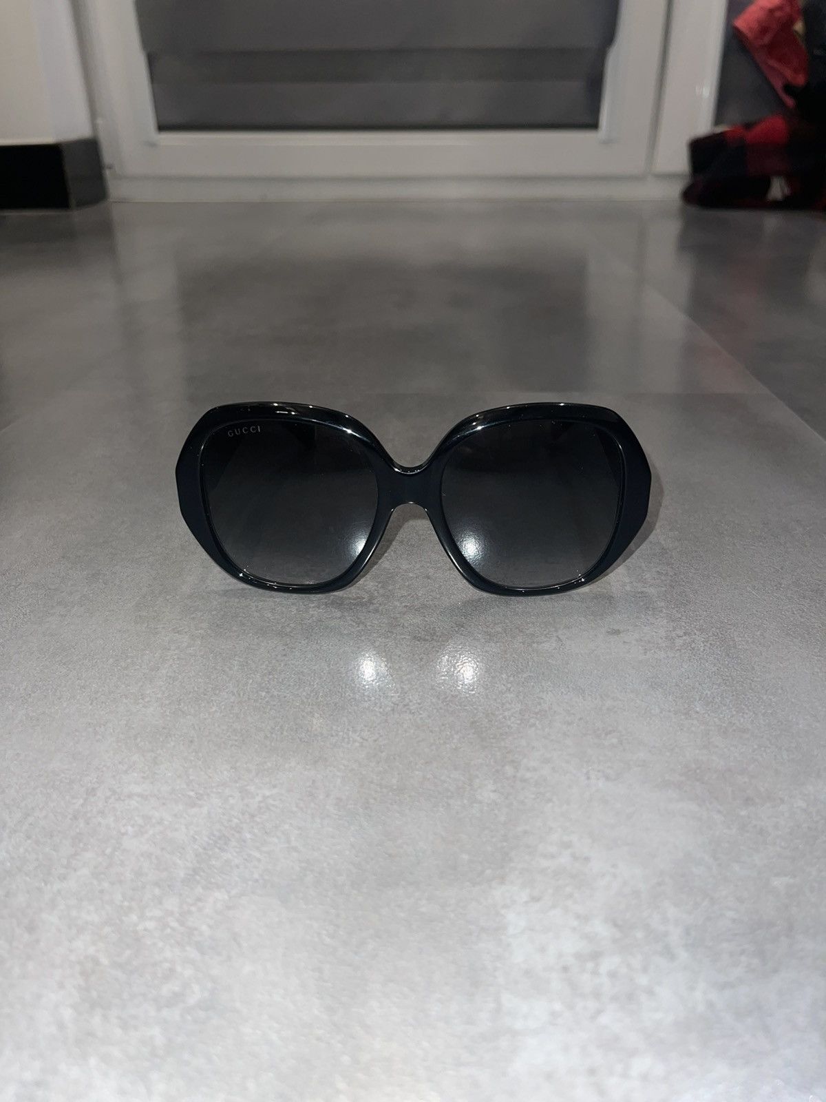 Gucci Gucci GG0796S "GG' Logo Black Sunglasses Size ONE SIZE - 2 Thumbnail