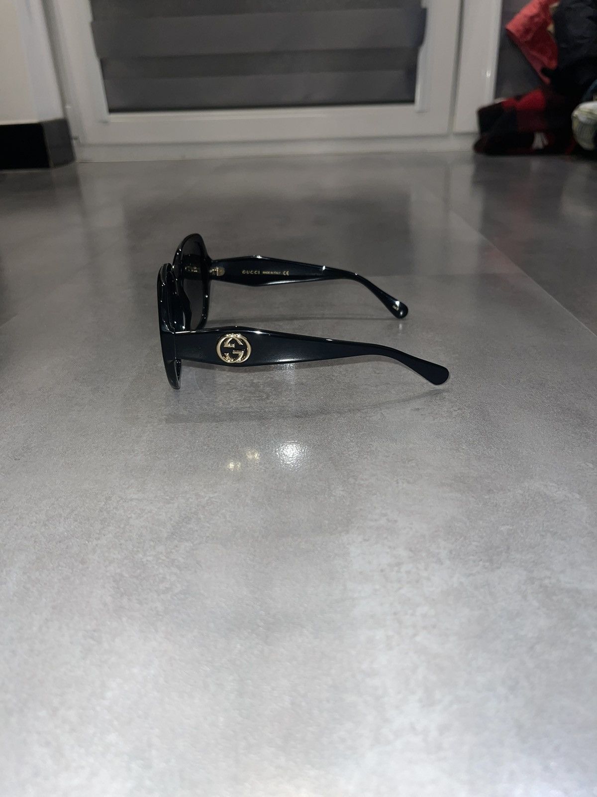 Gucci Gucci GG0796S "GG' Logo Black Sunglasses Size ONE SIZE - 5 Thumbnail