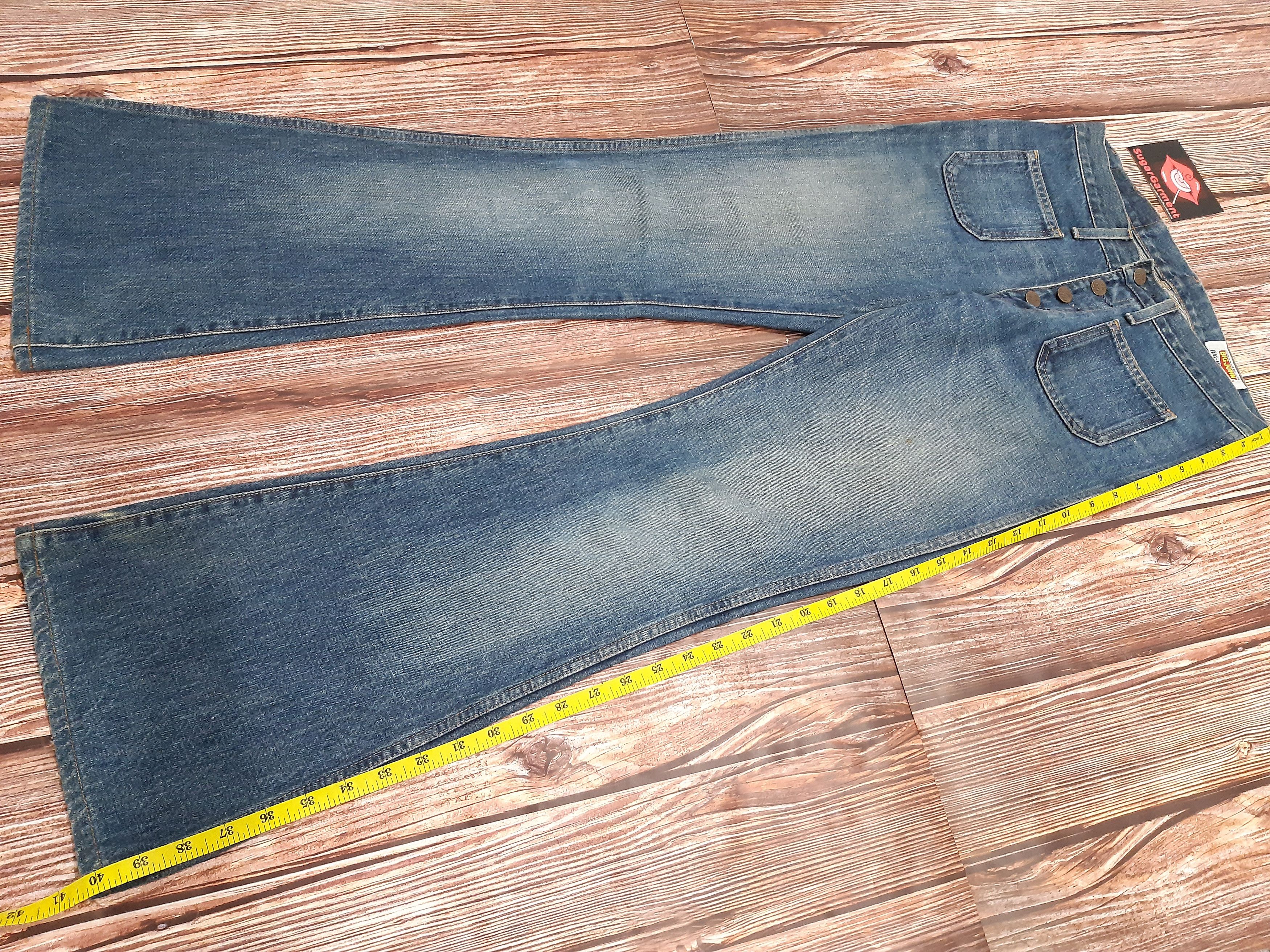 Big John × Vintage Flare Bell Bottom Jeans Big John Vintage Size US 29 - 13 Thumbnail