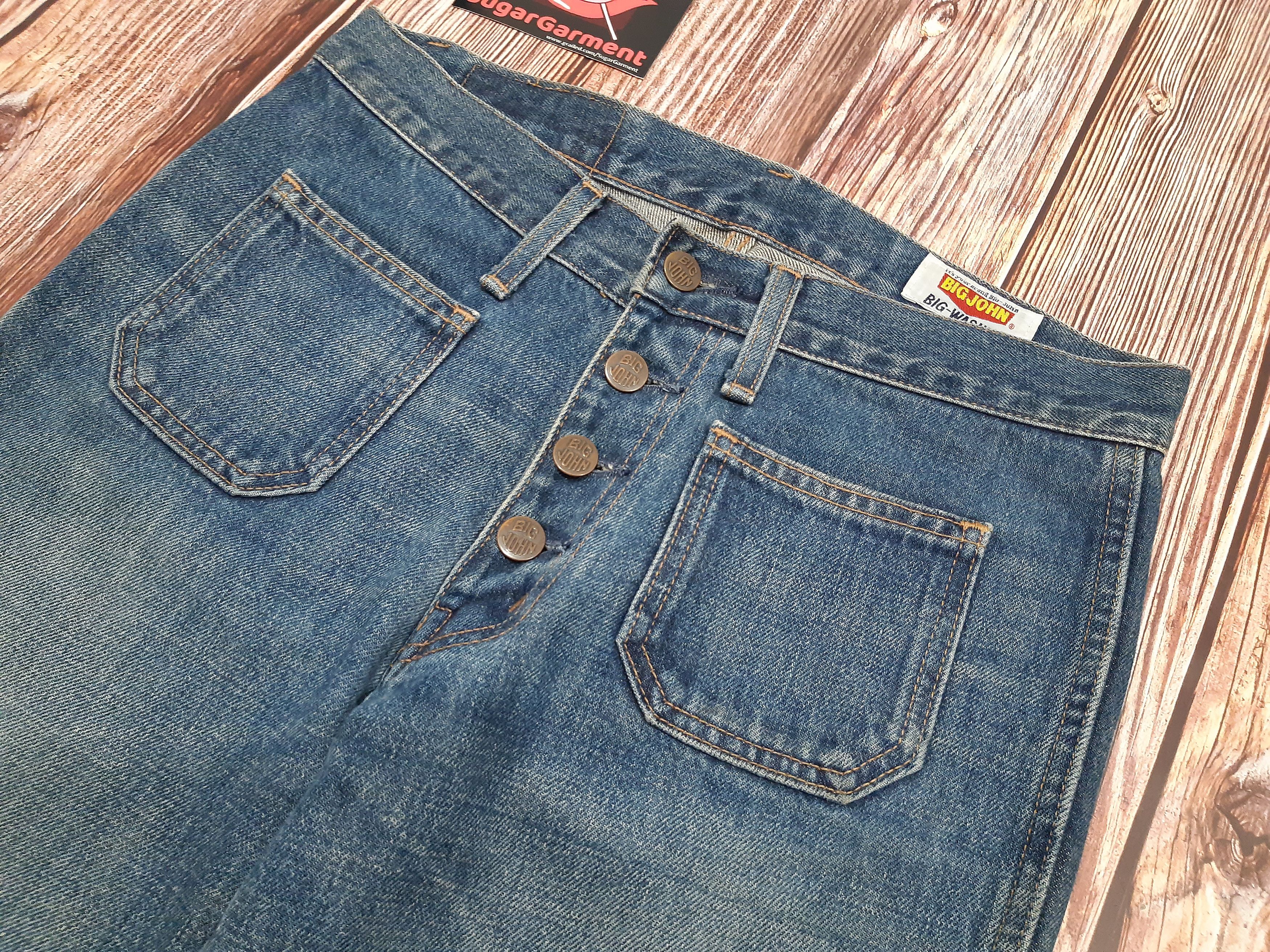 Big John × Vintage Flare Bell Bottom Jeans Big John Vintage Size US 29 - 4 Thumbnail