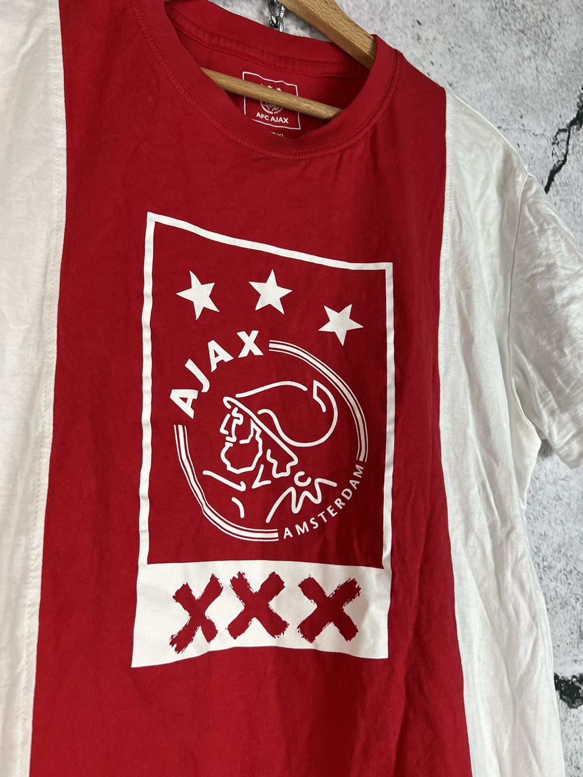 Vintage Ajax Amsterdam soccer football tshirt Size US XL / EU 56 / 4 - 4 Thumbnail