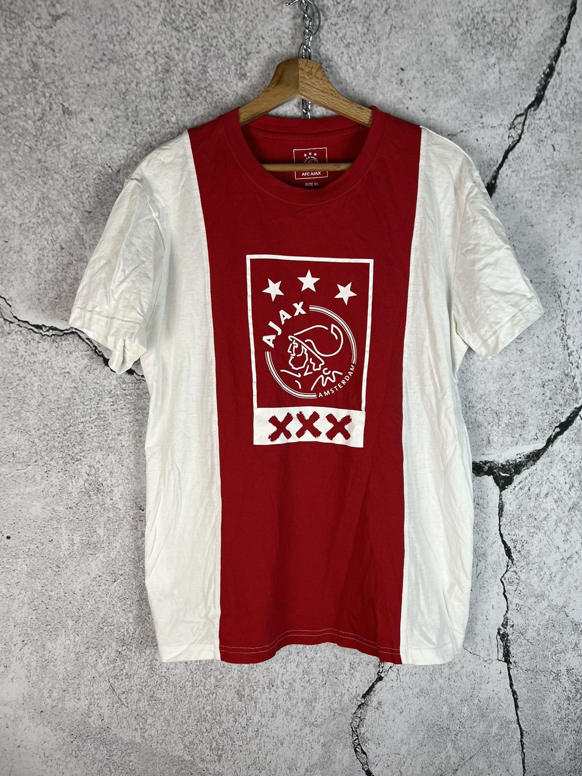 Vintage Ajax Amsterdam soccer football tshirt Size US XL / EU 56 / 4 - 1 Thumbnail