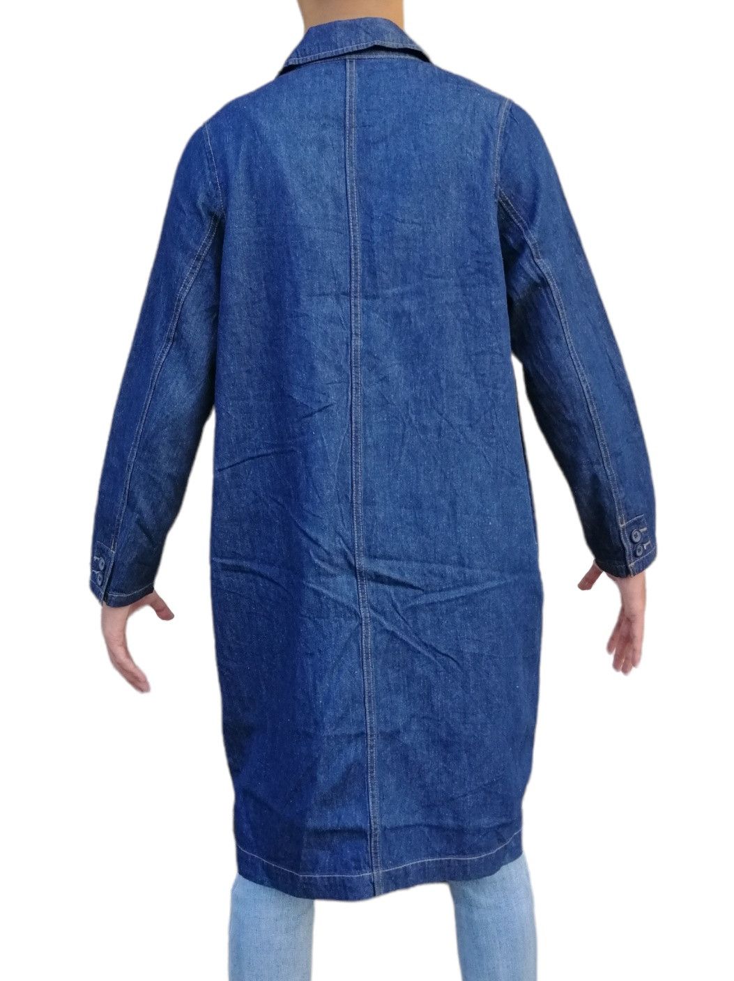 Japanese Brand Vintage Japanese Brand w closet Denim Duster Jacket Size US S / EU 44-46 / 1 - 7 Thumbnail