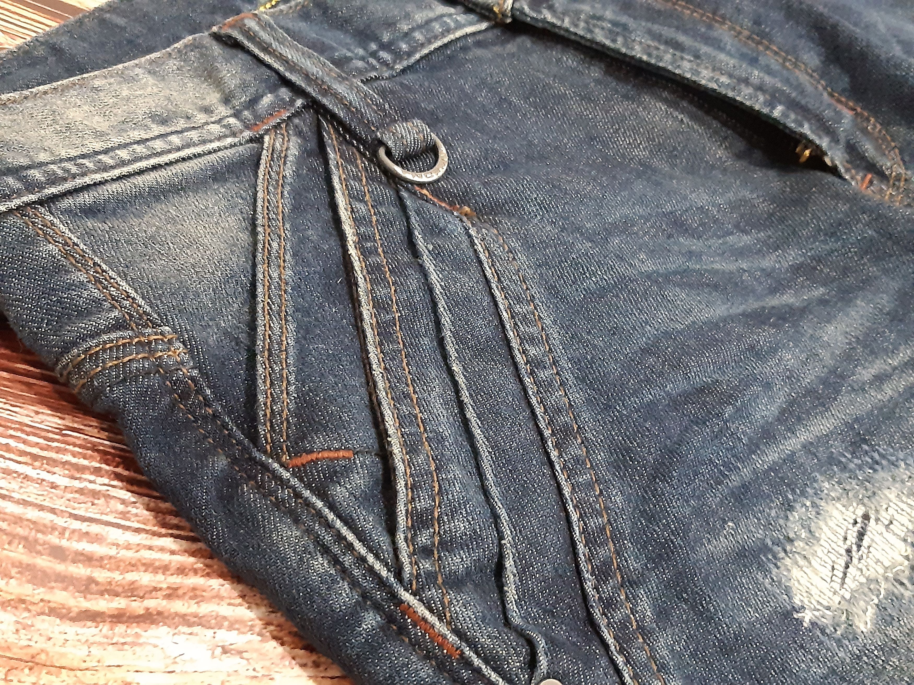 Japanese Brand × Vintage Japanese Jeans Patchworks NCFM Vintage Size US 34 / EU 50 - 12 Thumbnail