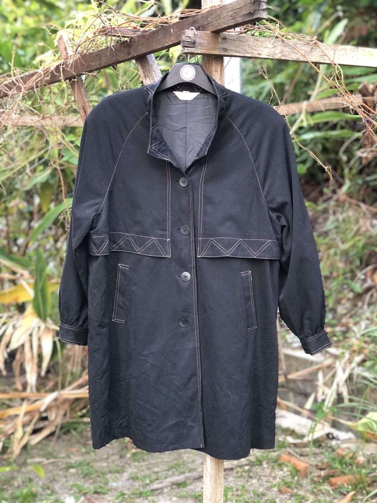 Japanese Brand Vintage 80's Marylester Women Long Blouse Jacket Size M / US 6-8 / IT 42-44 - 1 Thumbnail