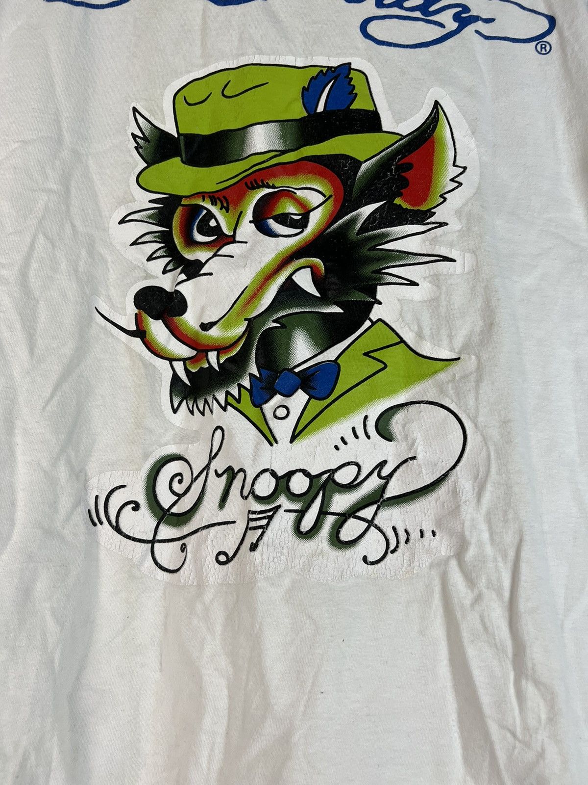 Ed Hardy Vintage Ed Hardy snoopy tshirt Size US XL / EU 56 / 4 - 3 Thumbnail