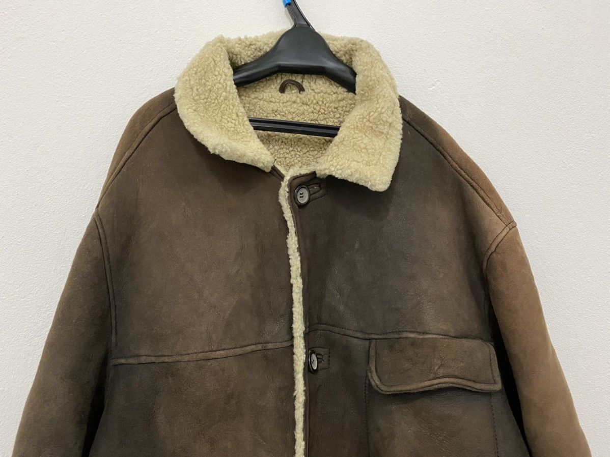 Hugo Boss 🔥Vintage Hugo Boss Sheep Skin Faded Design Size US XL / EU 56 / 4 - 5 Thumbnail