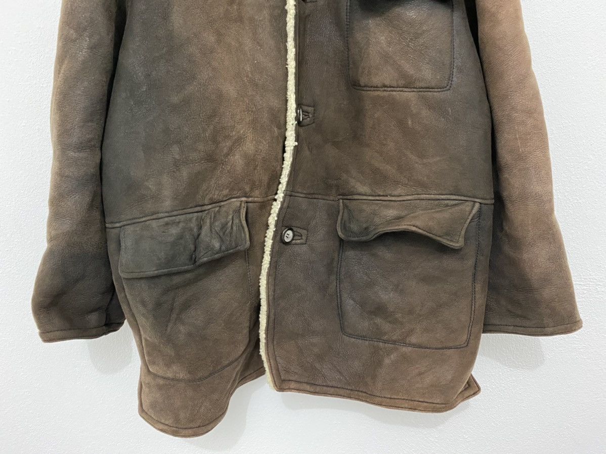 Hugo Boss 🔥Vintage Hugo Boss Sheep Skin Faded Design Size US XL / EU 56 / 4 - 6 Thumbnail