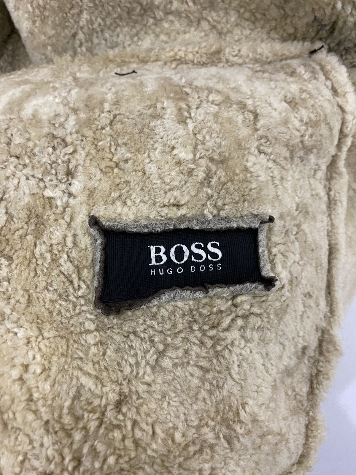 Hugo Boss 🔥Vintage Hugo Boss Sheep Skin Faded Design Size US XL / EU 56 / 4 - 12 Thumbnail