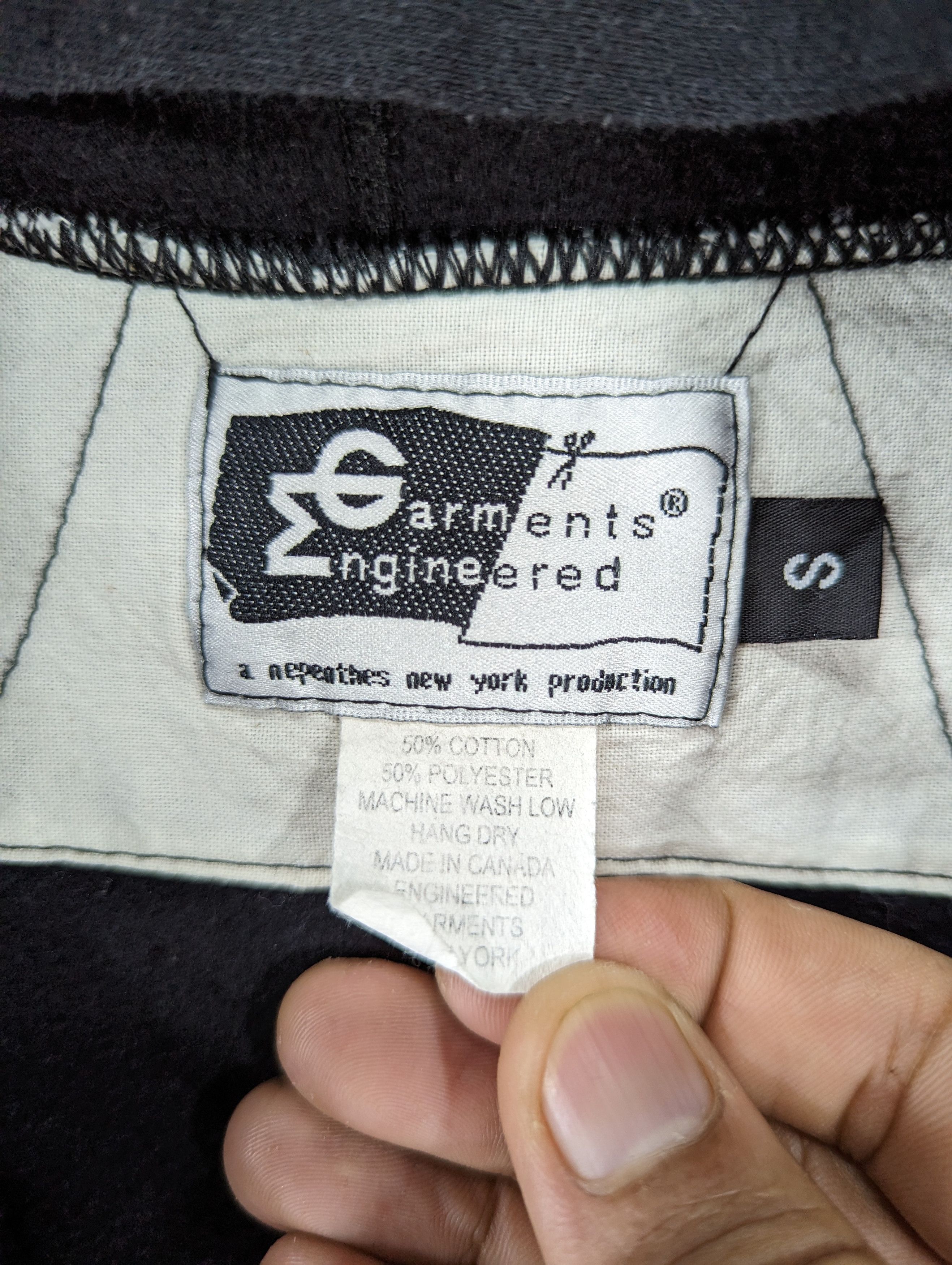 Engineered Garments 🔥RARE🔥Engineered Garments Distressed Hoodie Zipper Size US S / EU 44-46 / 1 - 8 Thumbnail