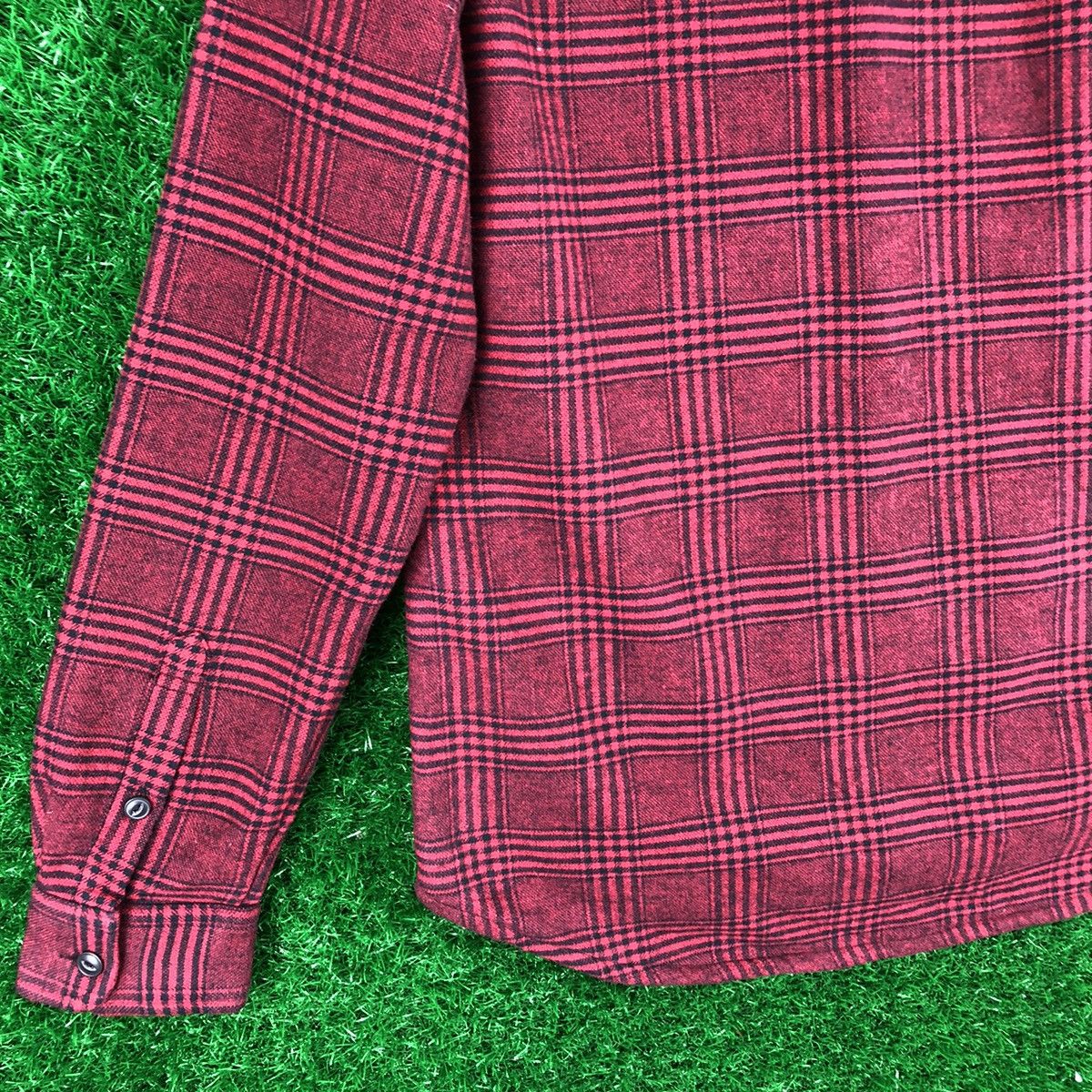 Flannel × GU Flannel Single Pocket Sherpa Lining Cat Eye Button up by GU Size US S / EU 44-46 / 1 - 6 Thumbnail