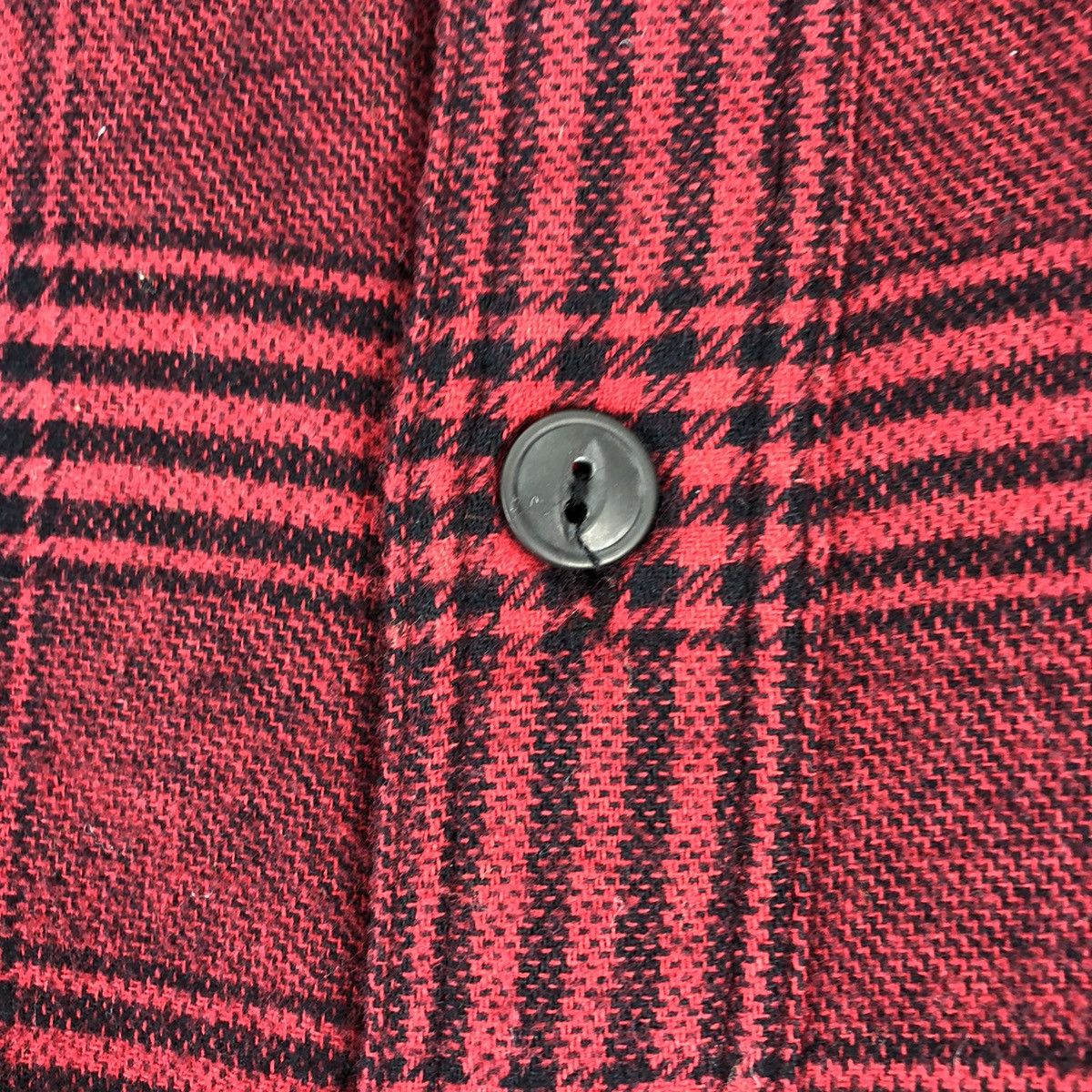 Flannel × GU Flannel Single Pocket Sherpa Lining Cat Eye Button up by GU Size US S / EU 44-46 / 1 - 9 Thumbnail