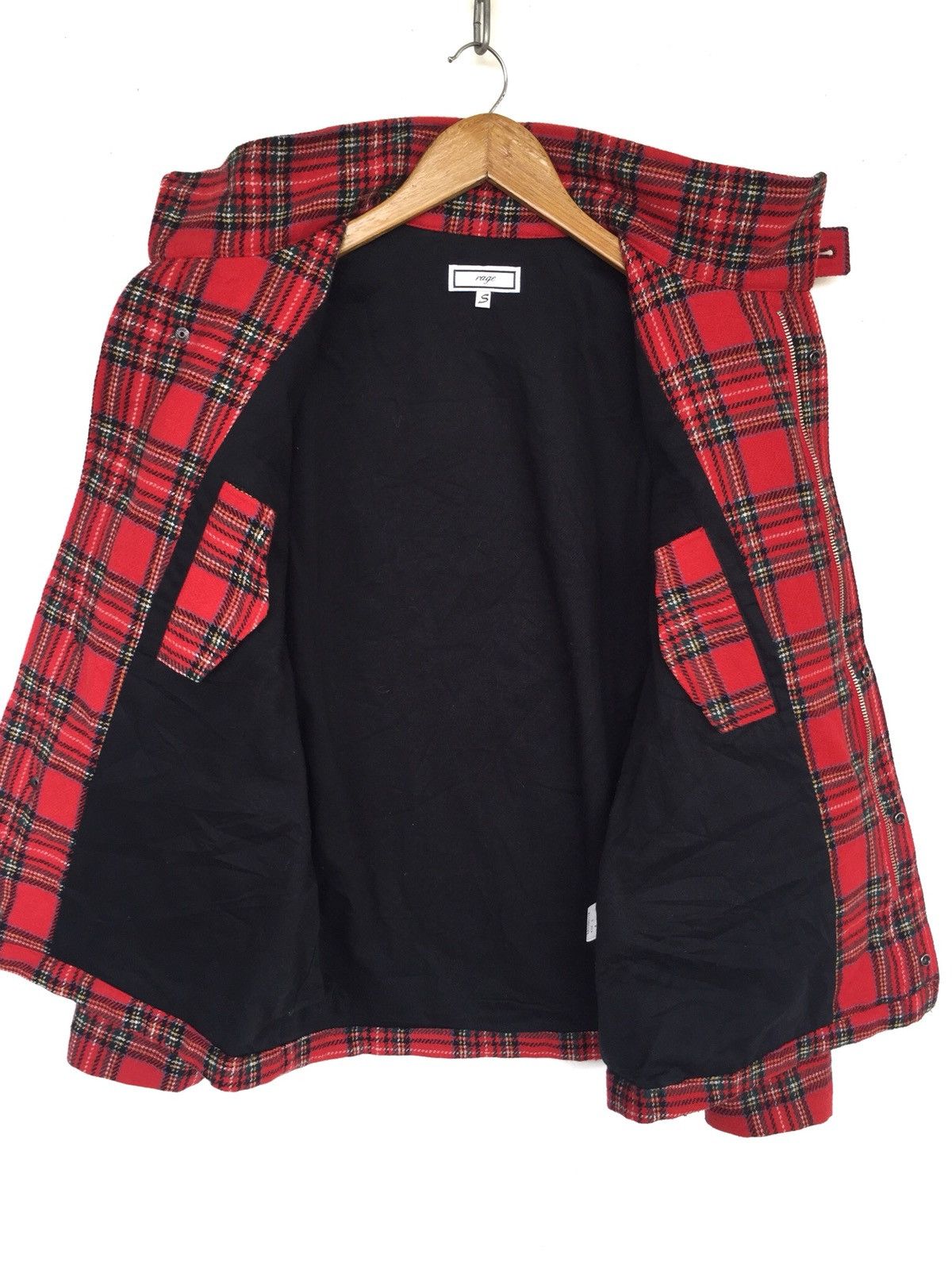 Tornado Mart Rage 🇯🇵 Bondage Plaid Multi Pocket Tactical Jacket Size US M / EU 48-50 / 2 - 9 Thumbnail