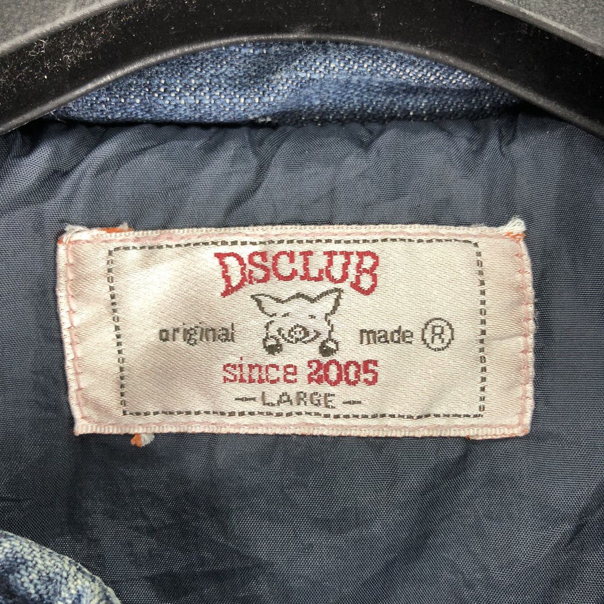 Vintage Vintage 90's Puffer Vest Hoodie Patches by DS Club Size US L / EU 52-54 / 3 - 10 Thumbnail