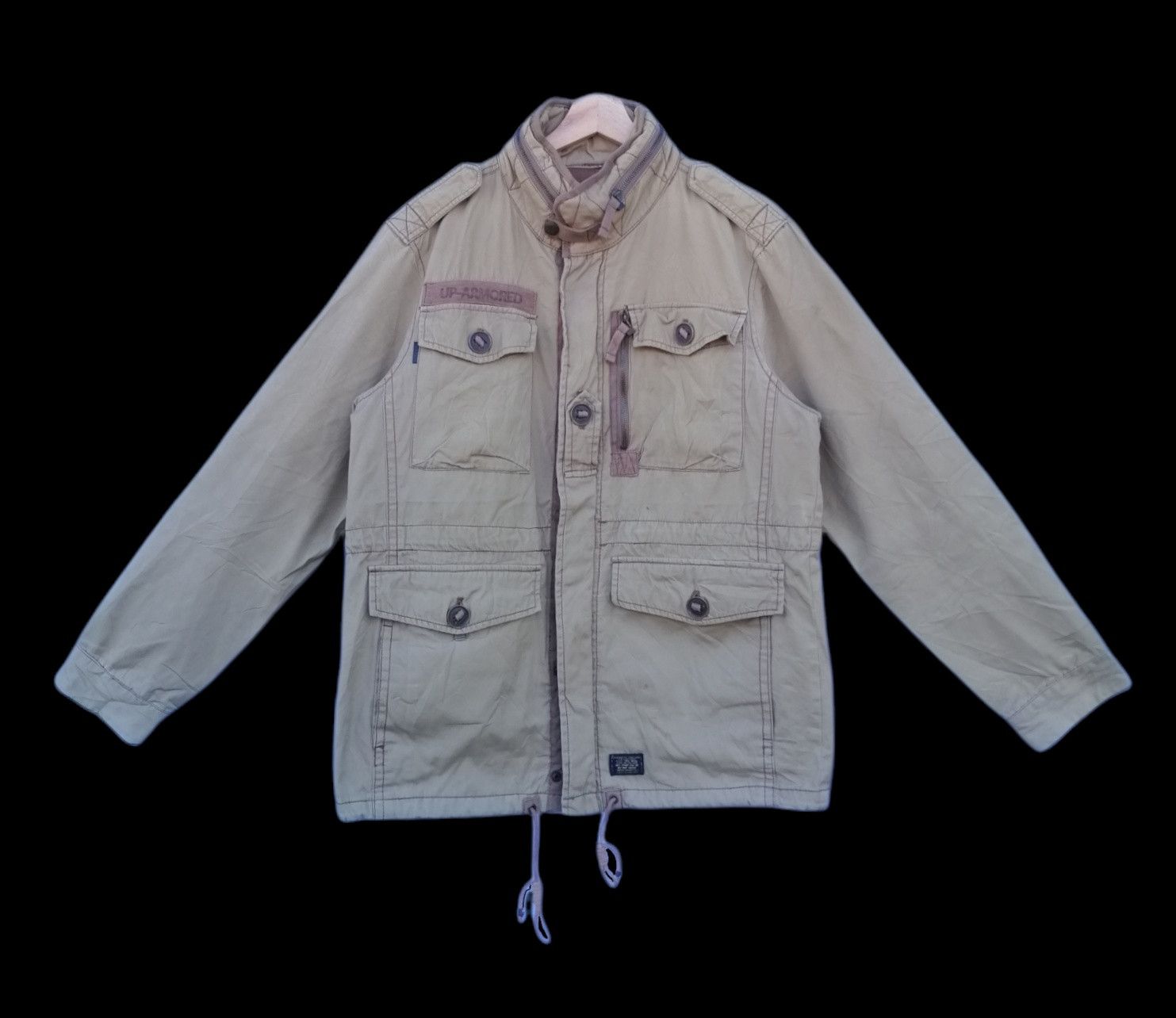 Craftsman × Vintage Vintage SURPLUS Seminary Craftsman Military Jacket Size US M / EU 48-50 / 2 - 2 Thumbnail