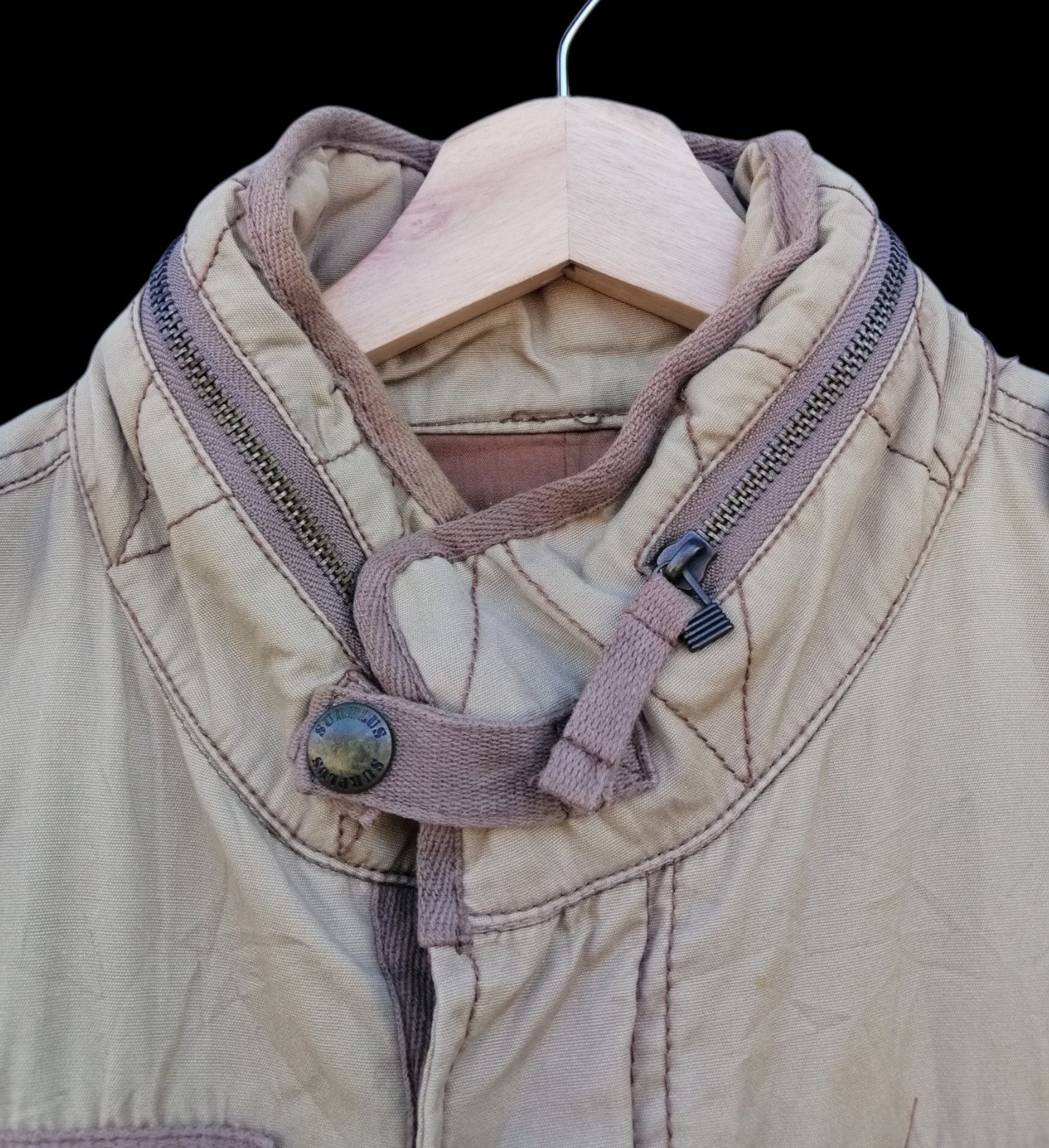 Craftsman × Vintage Vintage SURPLUS Seminary Craftsman Military Jacket Size US M / EU 48-50 / 2 - 6 Thumbnail