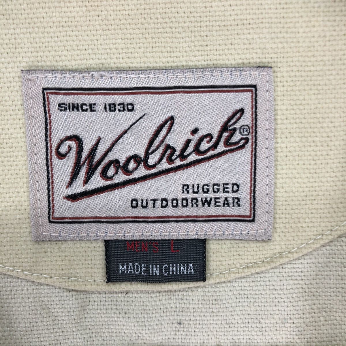 Woolrich Woolen Mills Vintage Woolrich Rugged Outdoorwear Vest Duck Canvas Size US L / EU 52-54 / 3 - 10 Thumbnail