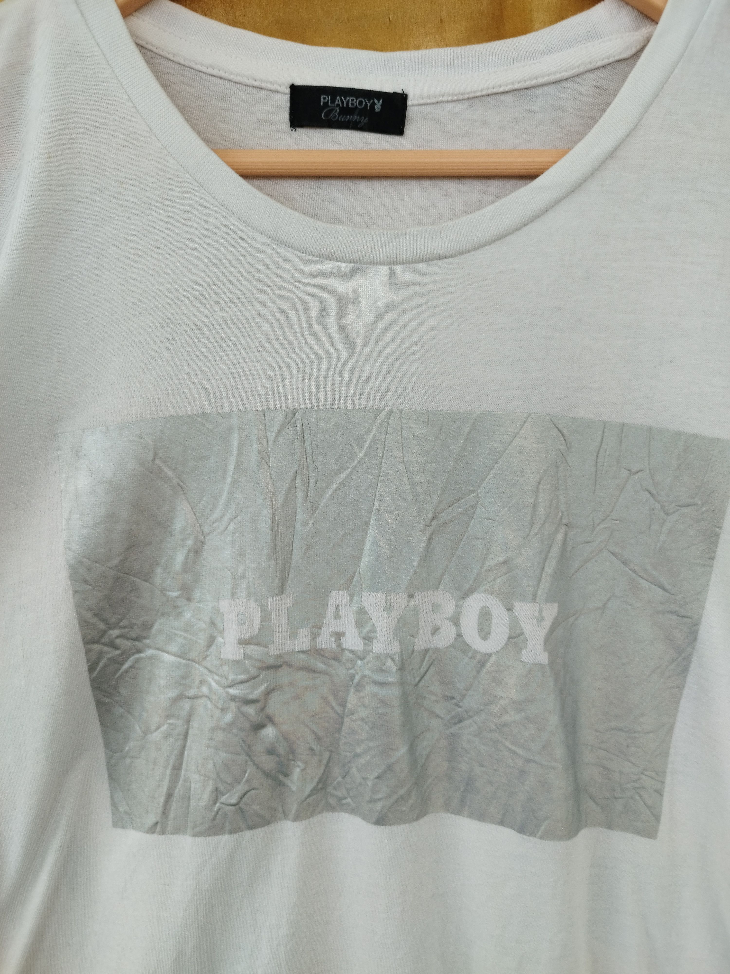 Playboy Playboy t shirt spell out Size US XL / EU 56 / 4 - 4 Thumbnail