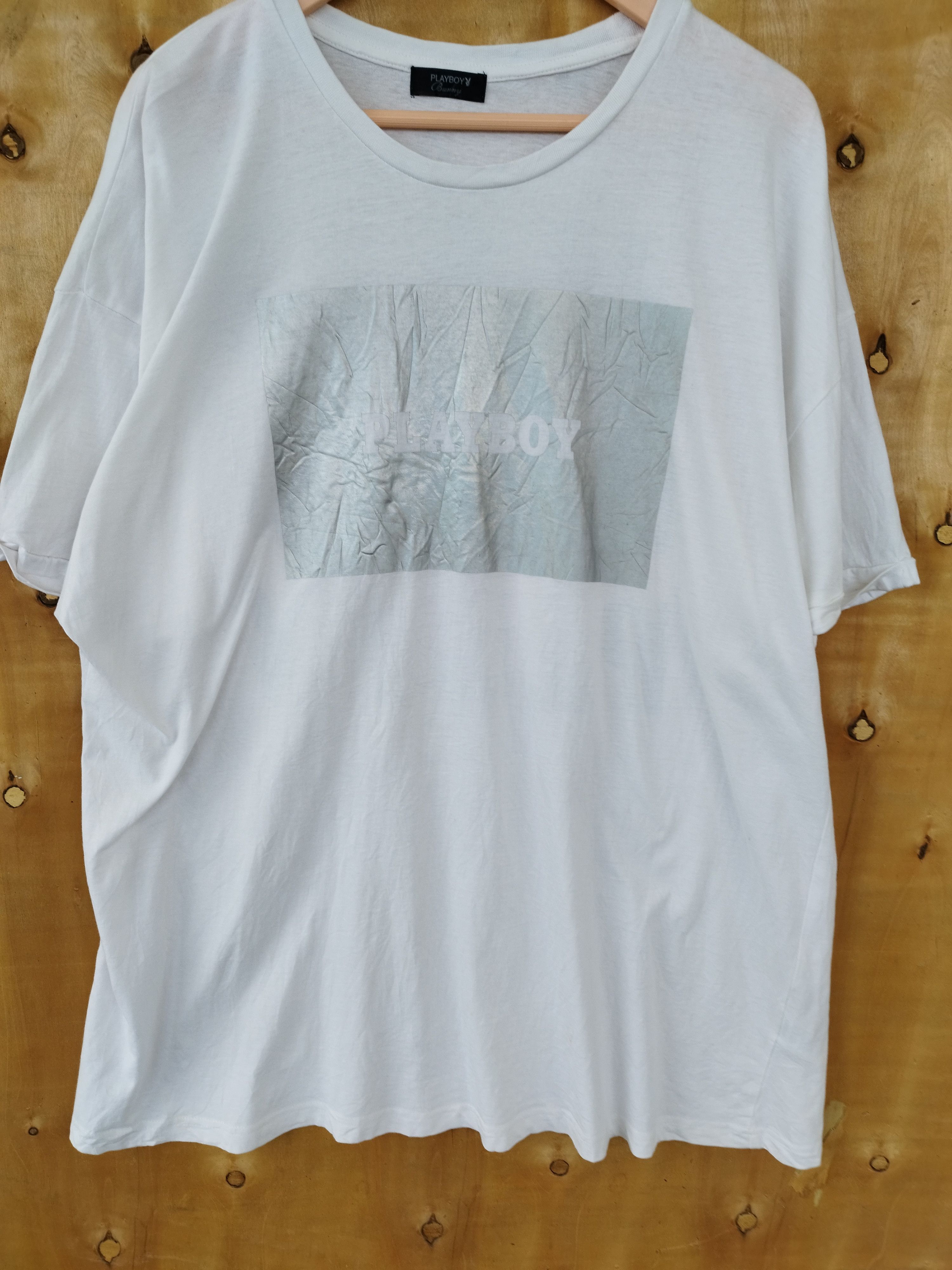 Playboy Playboy t shirt spell out Size US XL / EU 56 / 4 - 6 Thumbnail