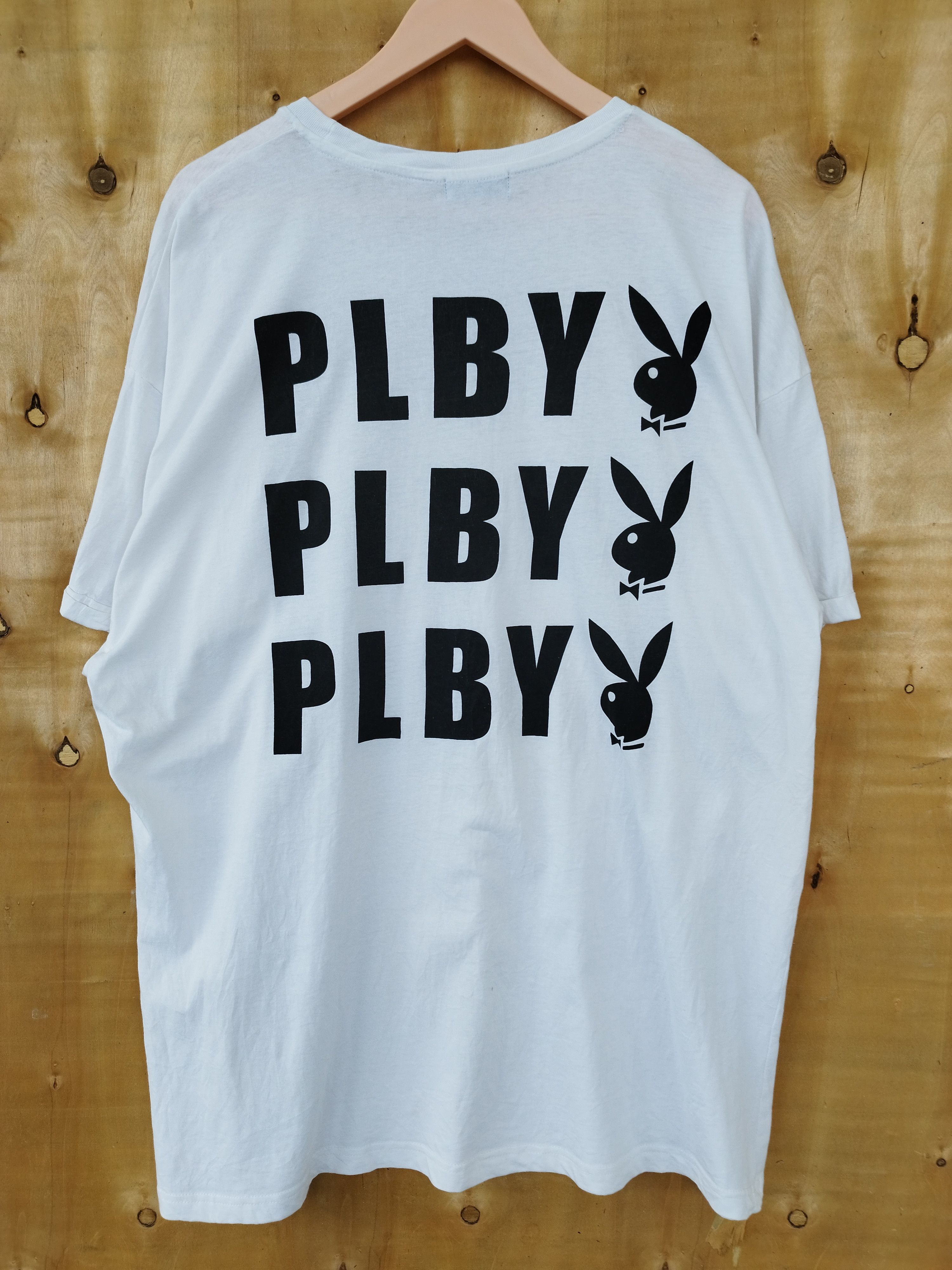 Playboy Playboy t shirt spell out Size US XL / EU 56 / 4 - 3 Thumbnail