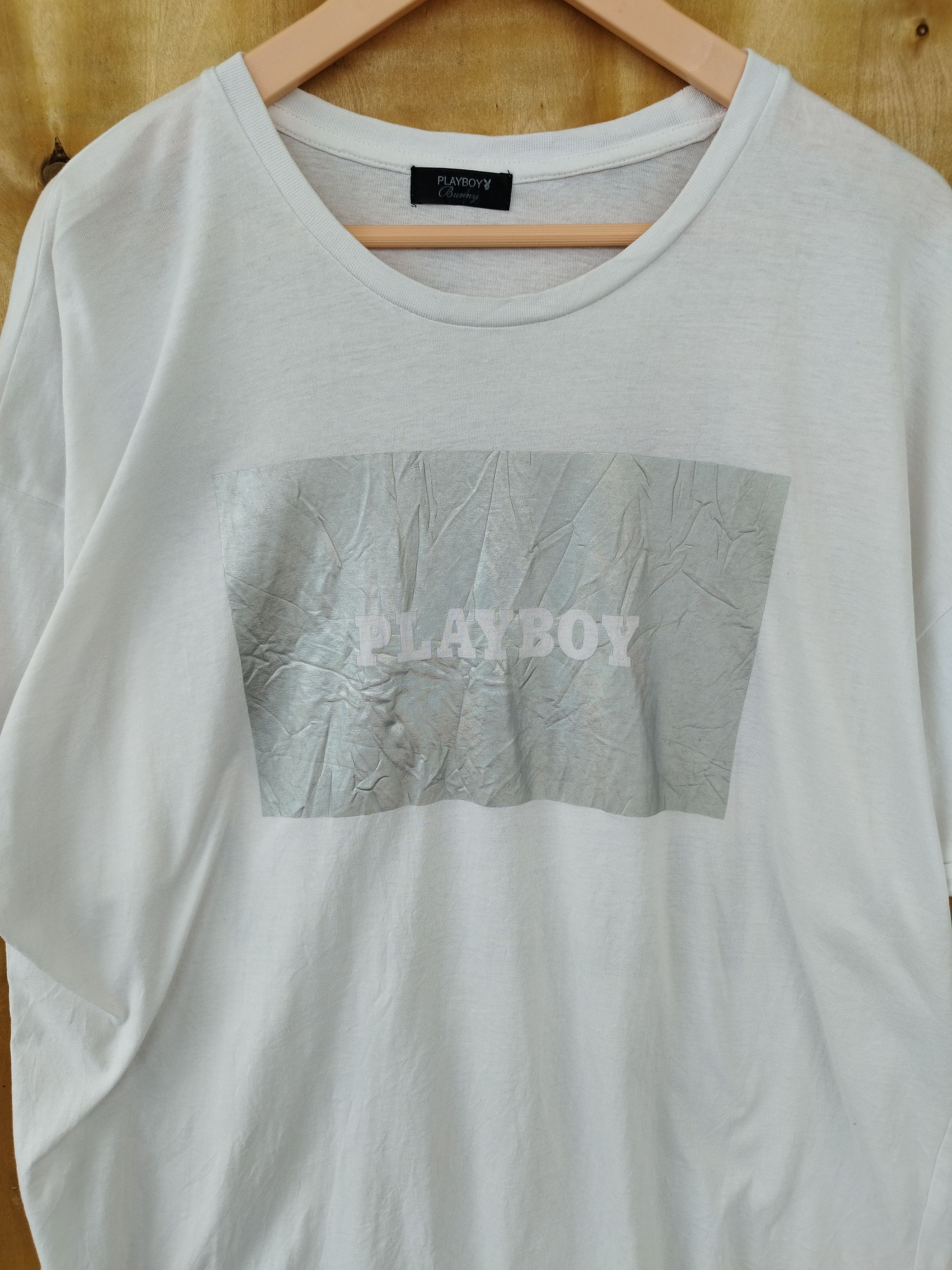 Playboy Playboy t shirt spell out Size US XL / EU 56 / 4 - 5 Thumbnail