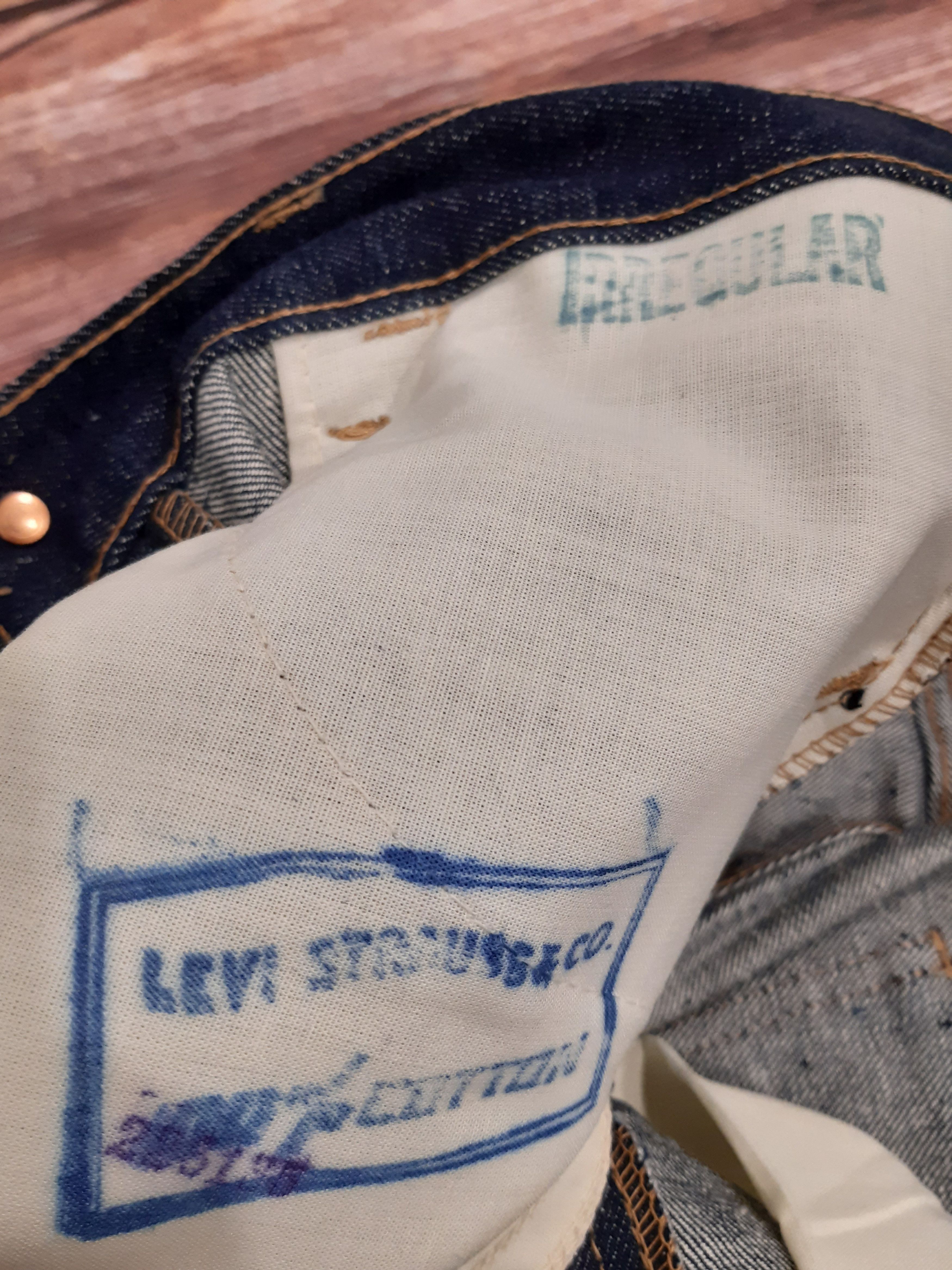 Levi's × Vintage Levis 646 Jeans Flare Bell Bottom Bootcut Orange Tab Size US 27 - 6 Thumbnail