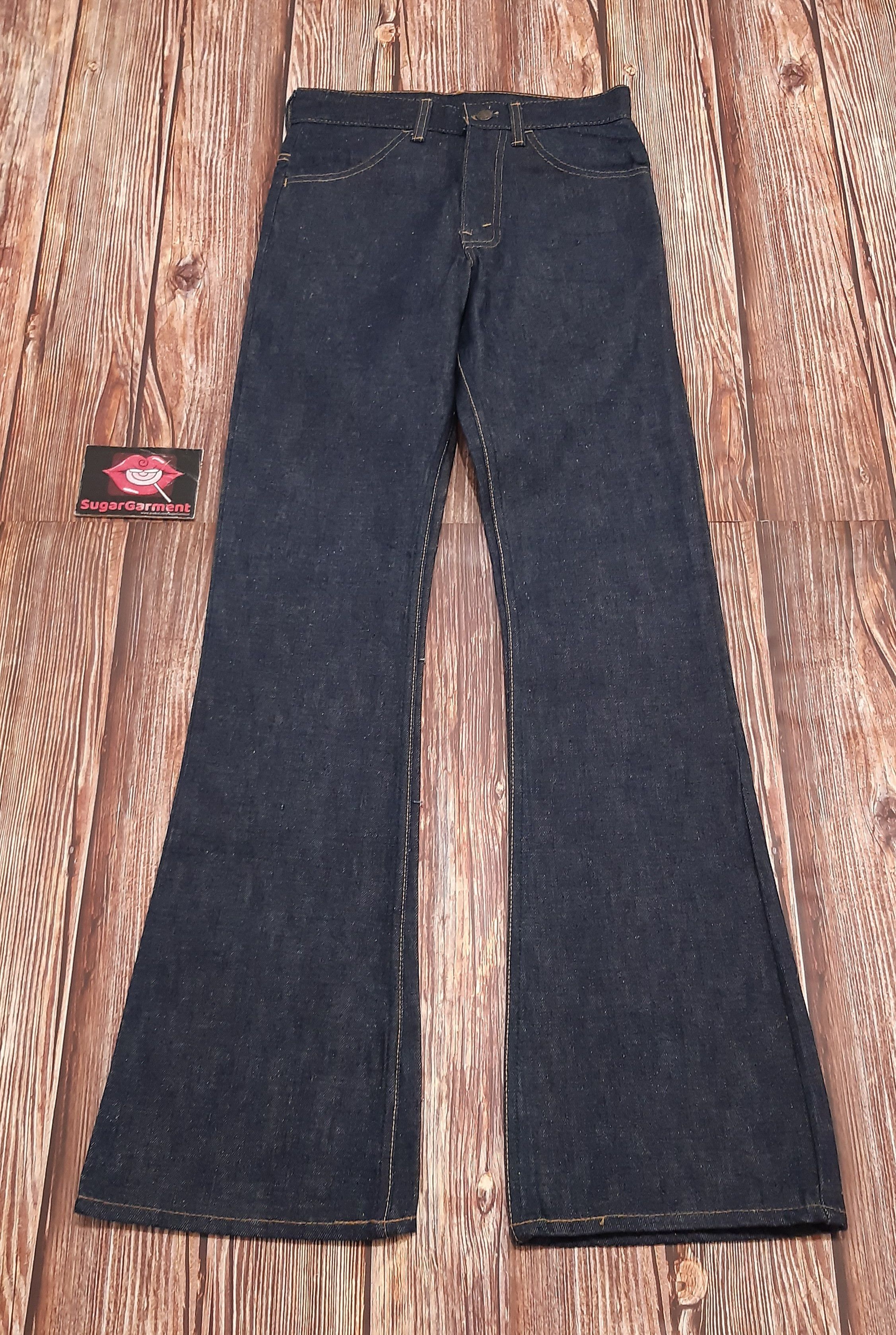 Levi's × Vintage Levis 646 Jeans Flare Bell Bottom Bootcut Orange Tab Size US 27 - 1 Thumbnail