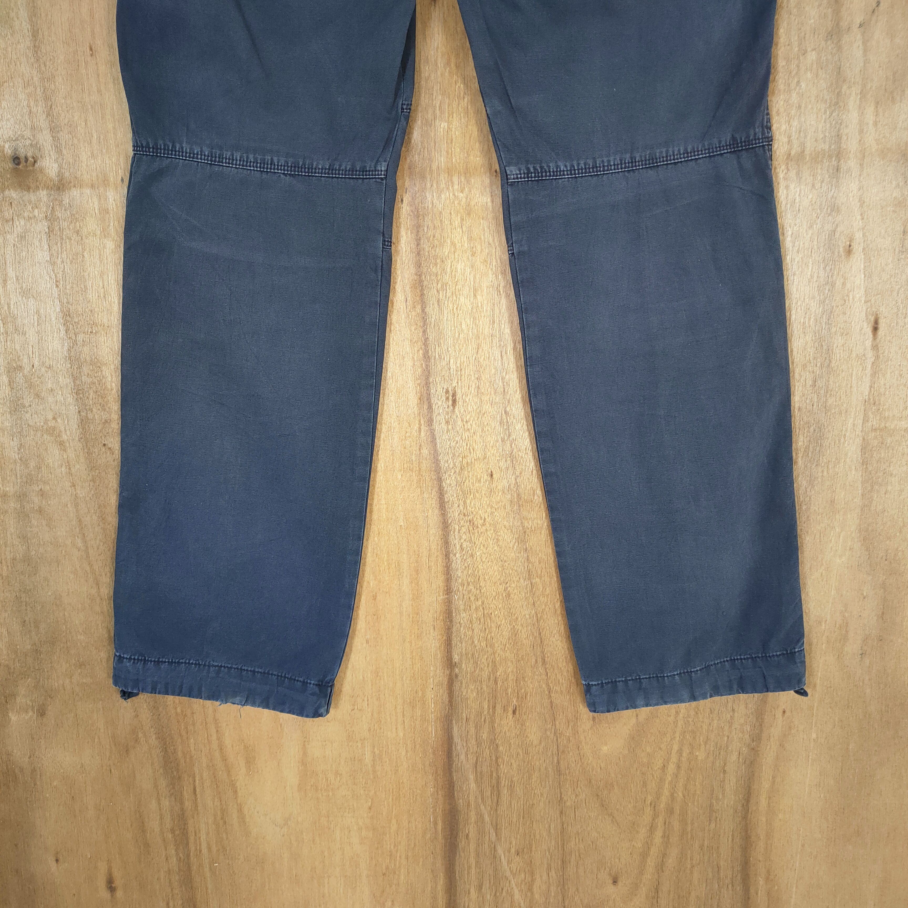 Japanese Brand VINTAGE JAPANESE FADED BLACK CARGO PANTS Size US 34 / EU 50 - 11 Thumbnail