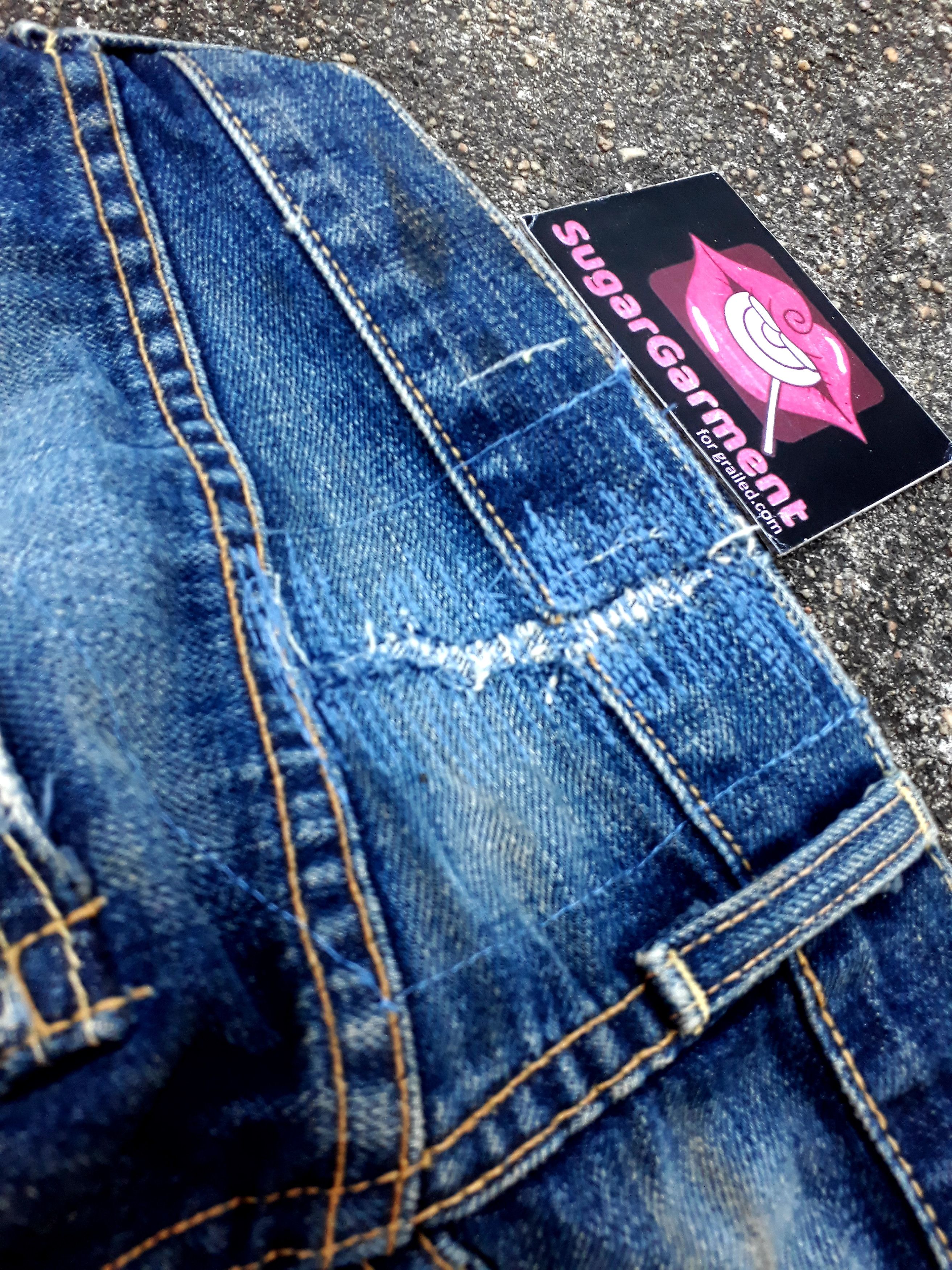 Levi's × Vintage Levis 501 jeans Selvedge BE Patchwork Vintage Size US 30 / EU 46 - 9 Thumbnail
