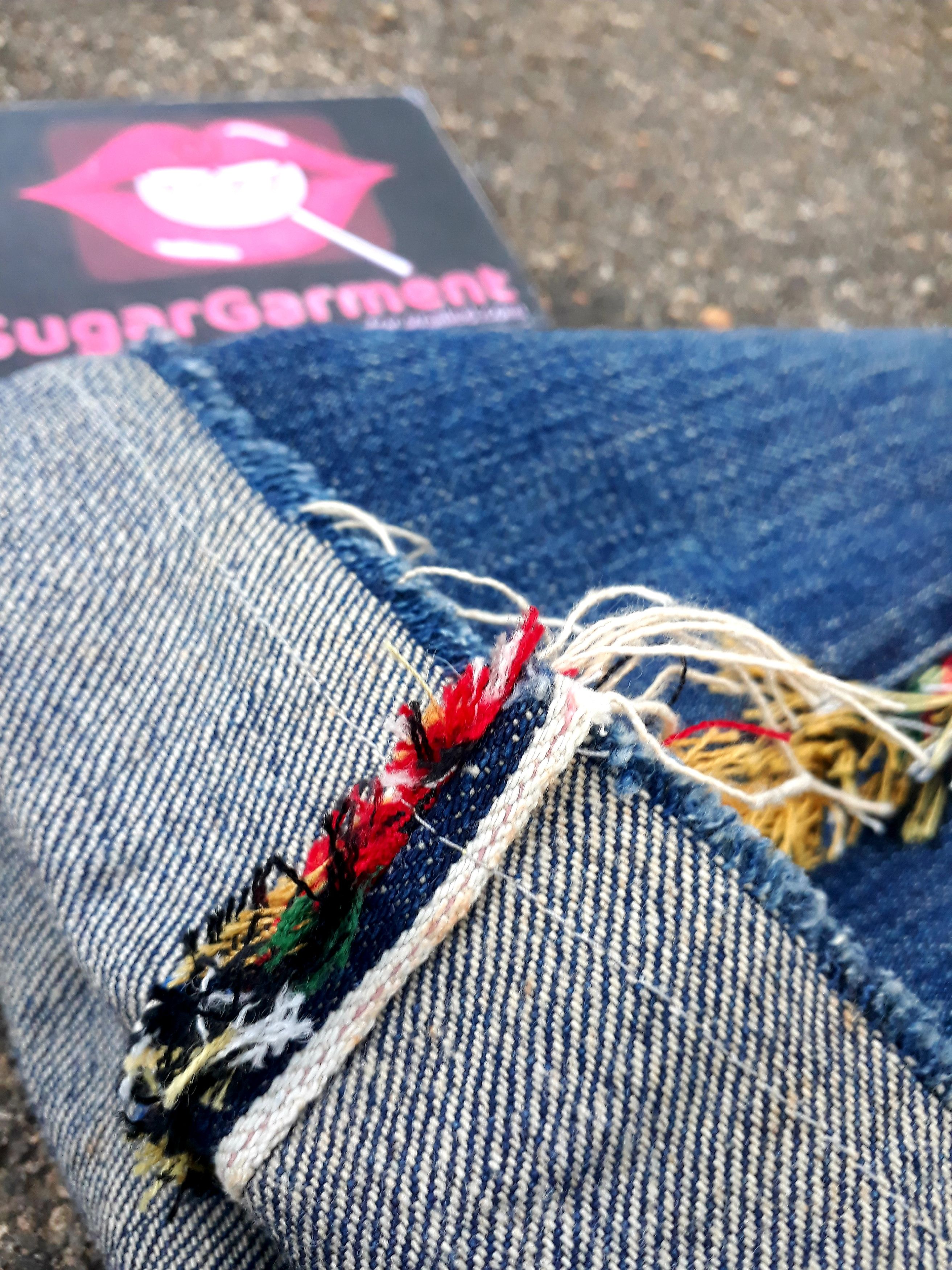Levi's × Vintage Levis 501 jeans Selvedge BE Patchwork Vintage Size US 30 / EU 46 - 12 Thumbnail