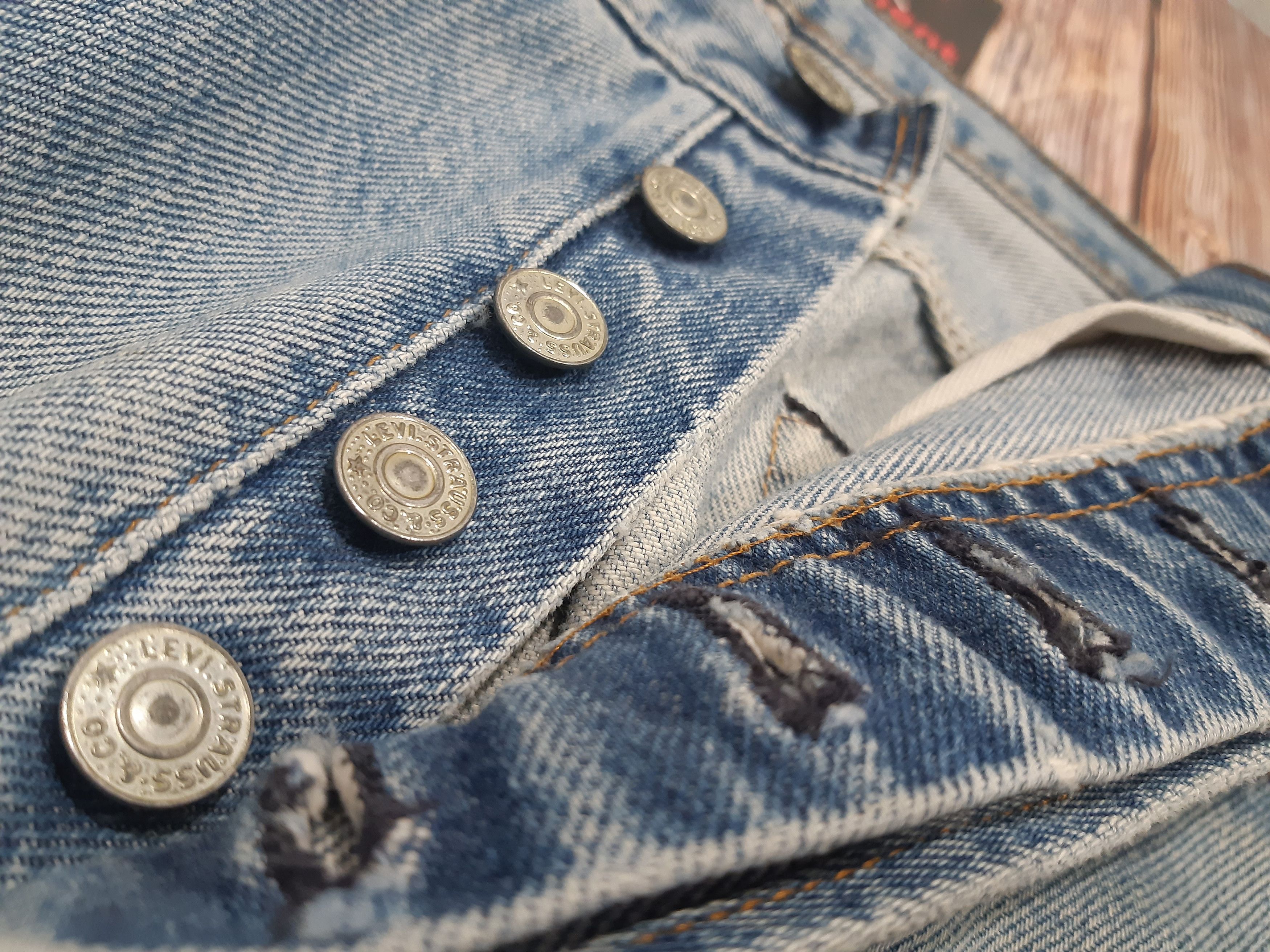 Levi's × Vintage Levis 501 Jeans Rindem Selvedge USA Vintage #524 Size US 33 - 10 Thumbnail