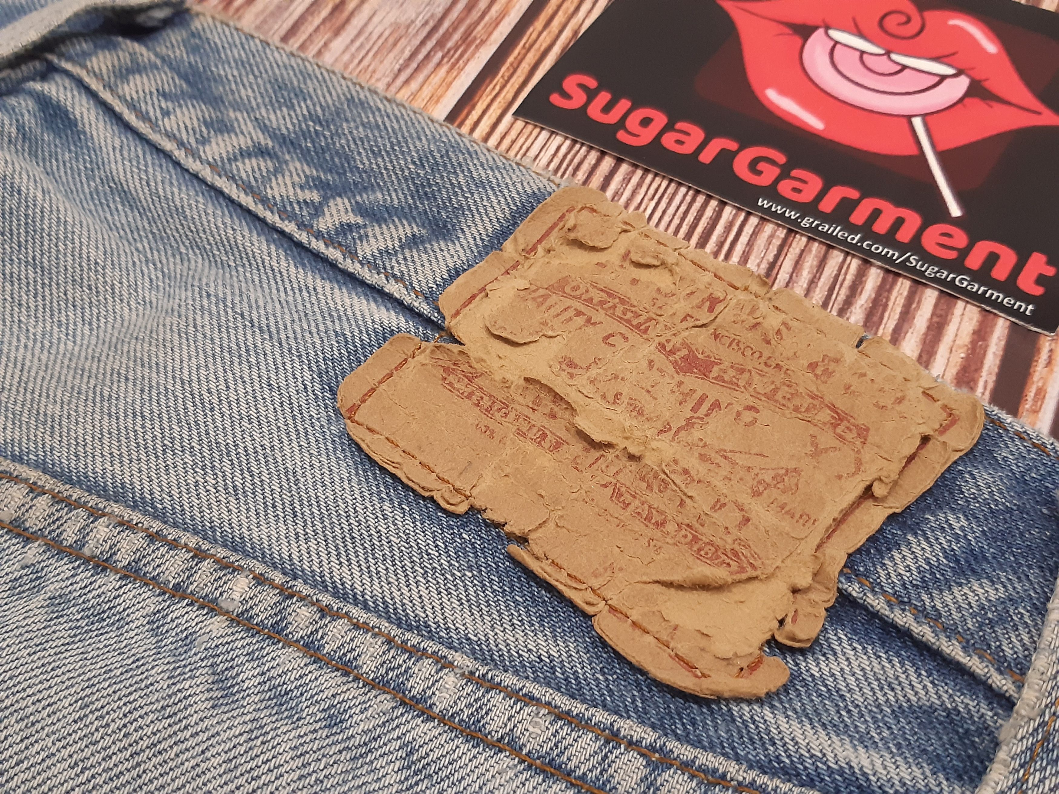 Levi's × Vintage Levis 501 Jeans Rindem Selvedge USA Vintage #524 Size US 33 - 23 Thumbnail