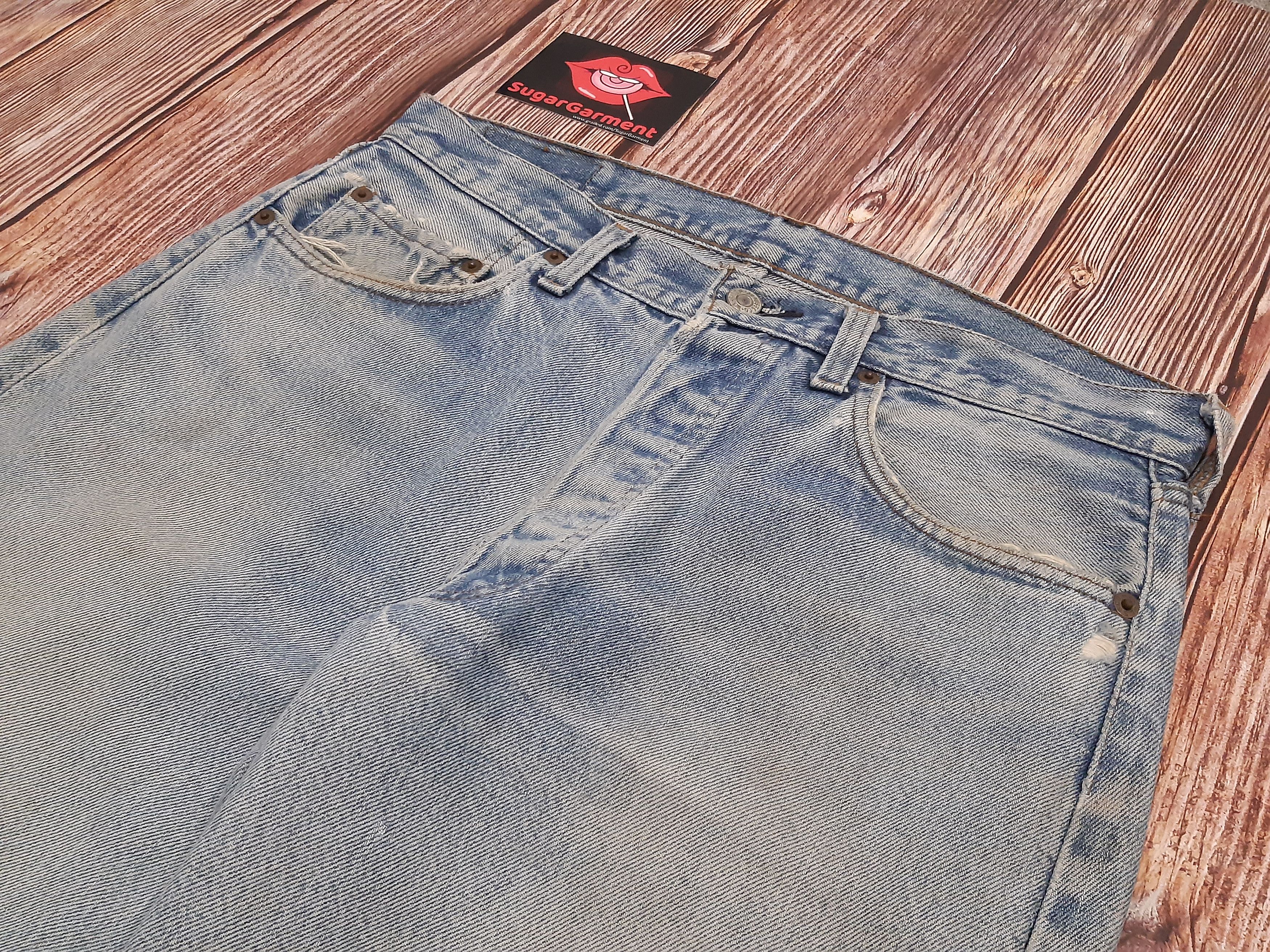 Levi's × Vintage Levis 501 Jeans Rindem Selvedge USA Vintage #524 Size US 33 - 3 Thumbnail