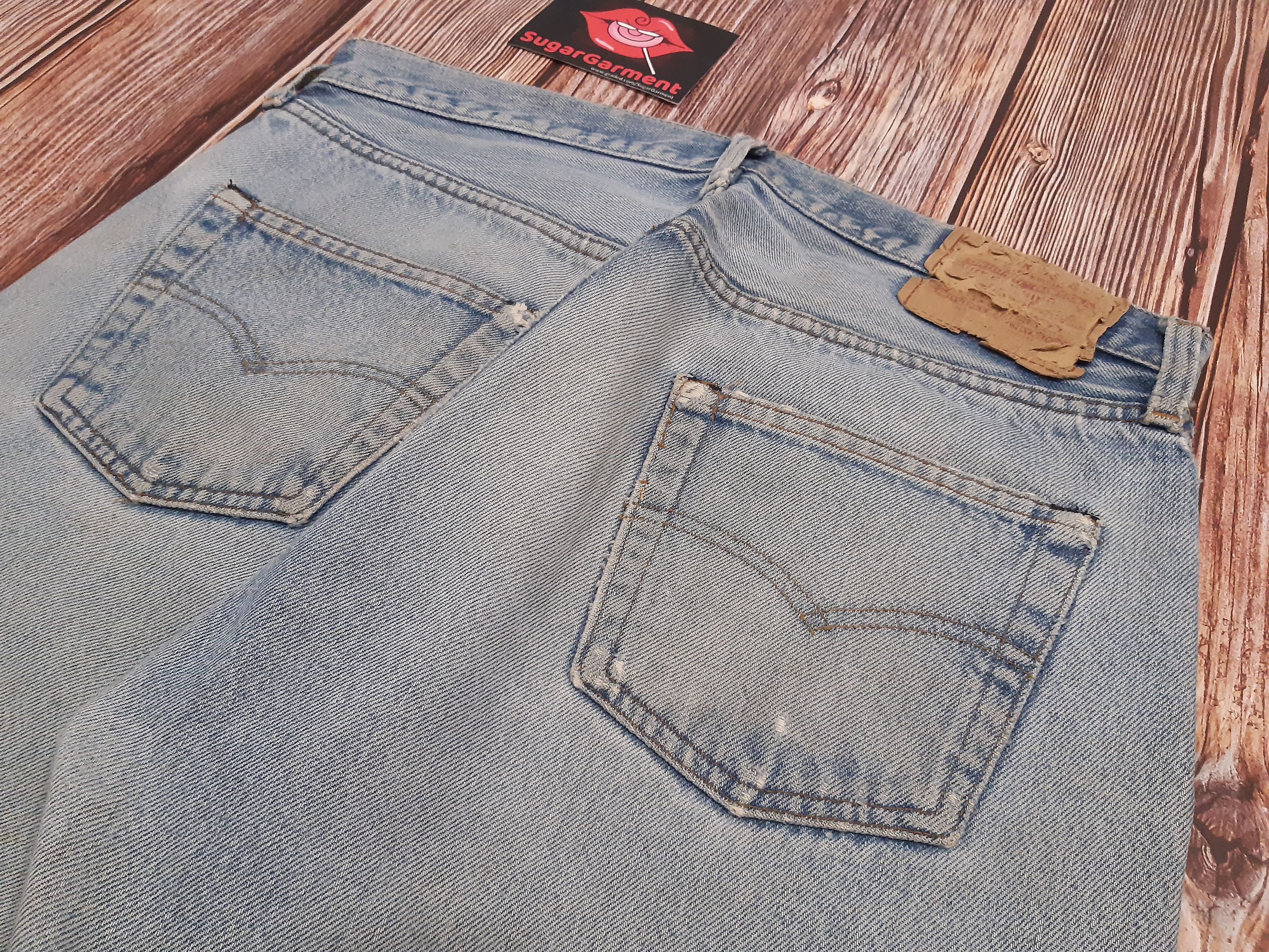 Levi's × Vintage Levis 501 Jeans Rindem Selvedge USA Vintage #524 Size US 33 - 17 Thumbnail