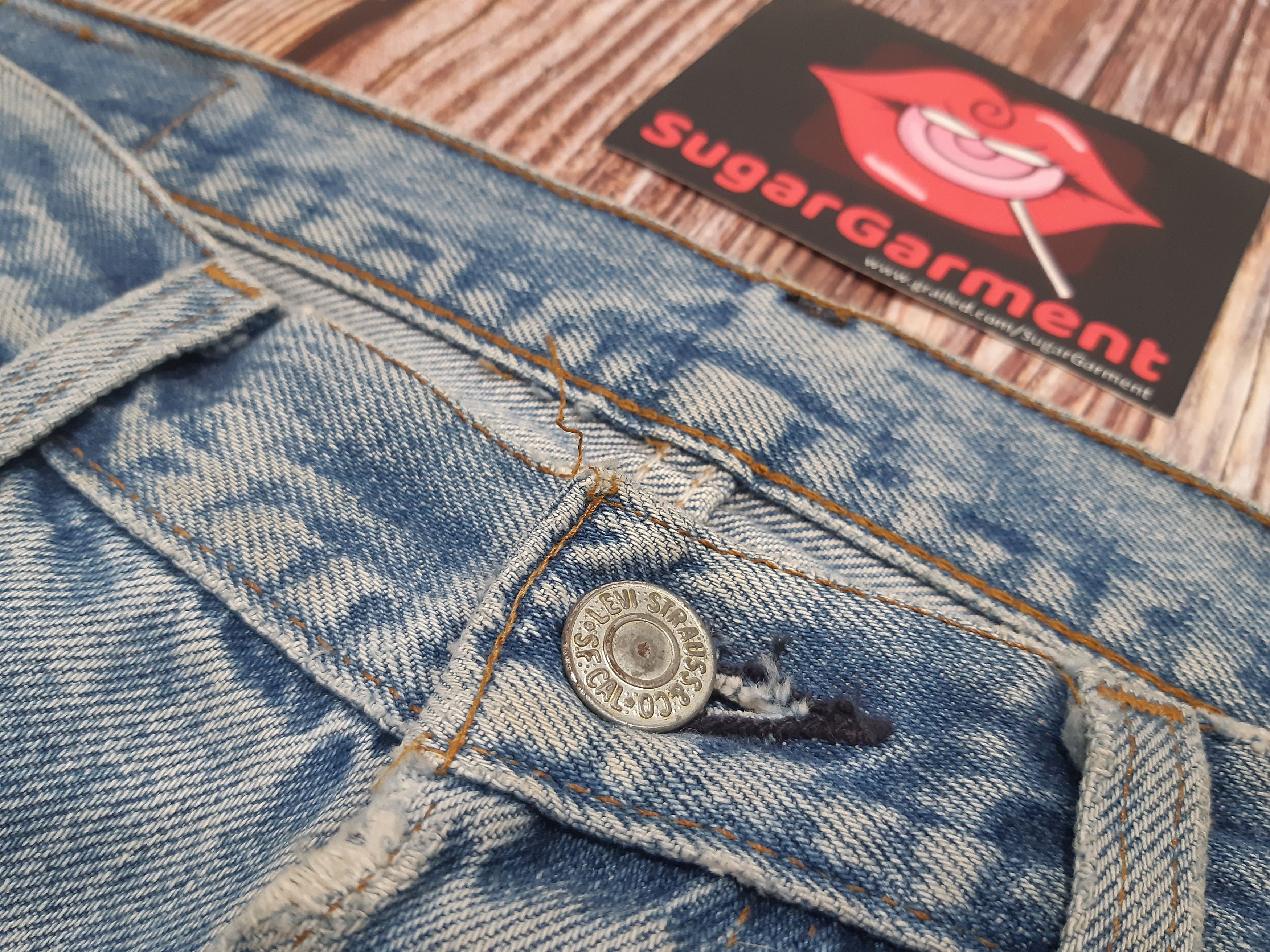 Levi's × Vintage Levis 501 Jeans Rindem Selvedge USA Vintage #524 Size US 33 - 9 Thumbnail