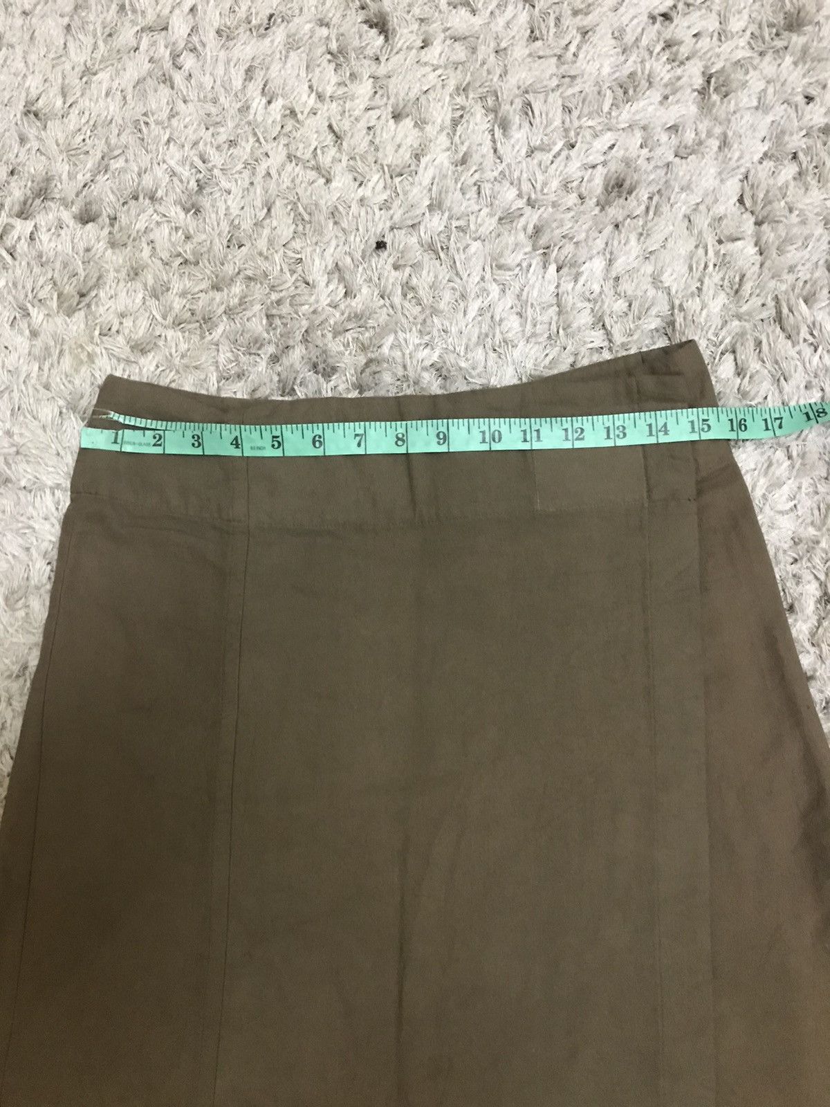 CABANE de ZUCCa × Issey Miyake × Zucca Zucca By Issey Miyake Midi Skirt Brown Size 30" / US 8 / IT 44 - 12 Thumbnail