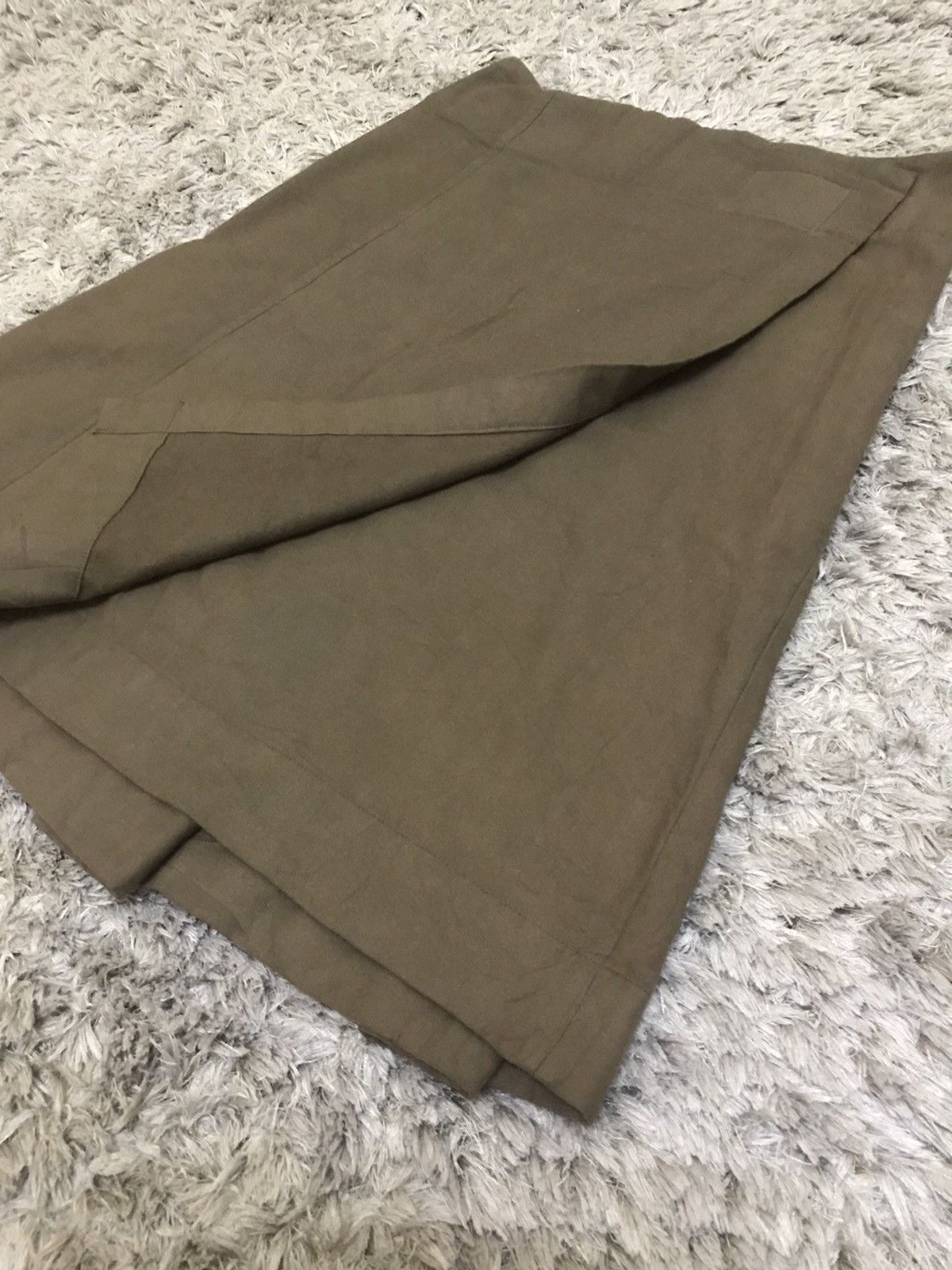 CABANE de ZUCCa × Issey Miyake × Zucca Zucca By Issey Miyake Midi Skirt Brown Size 30" / US 8 / IT 44 - 3 Thumbnail